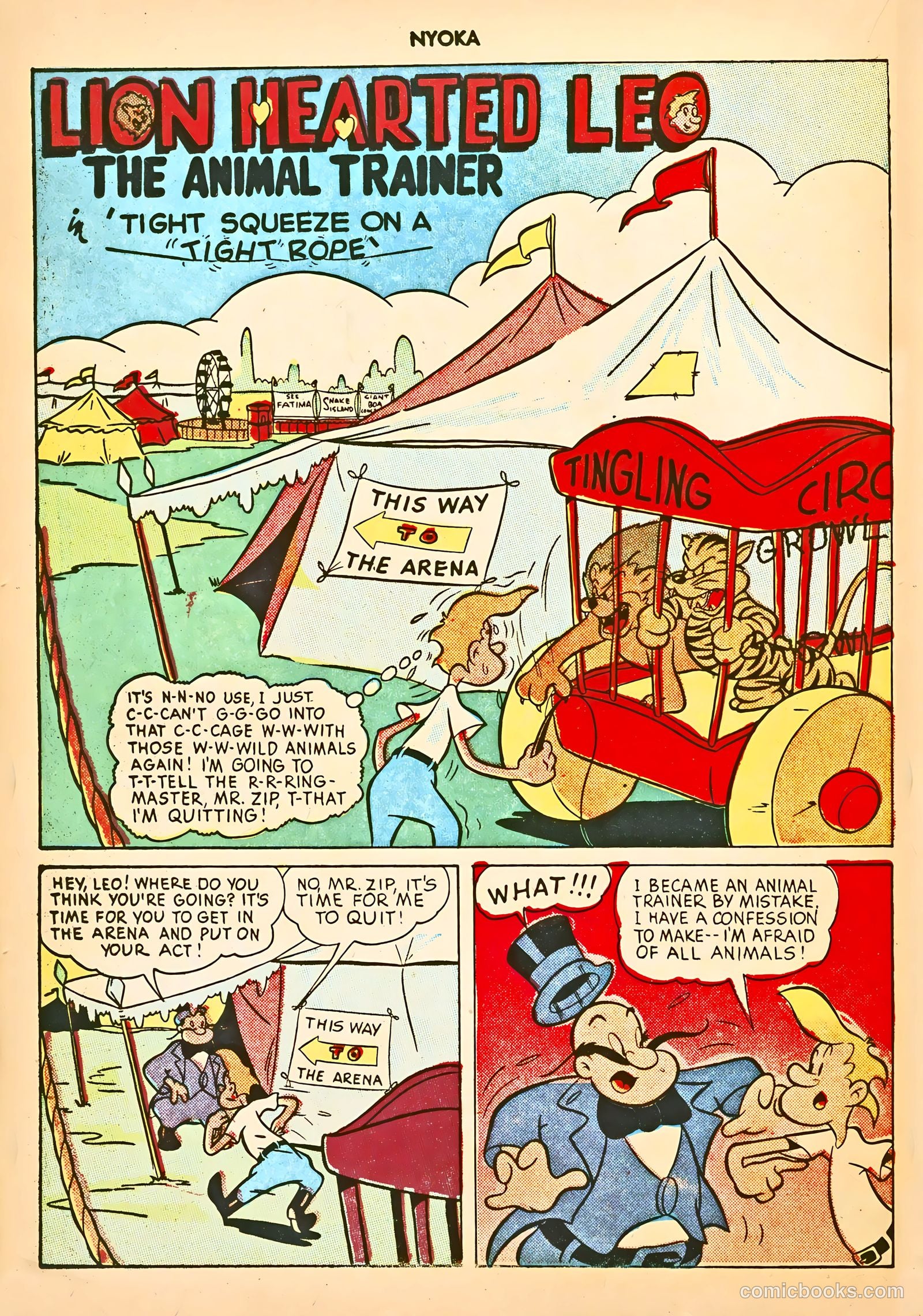 Nyoka the Jungle Girl #12 — page 22 of 36