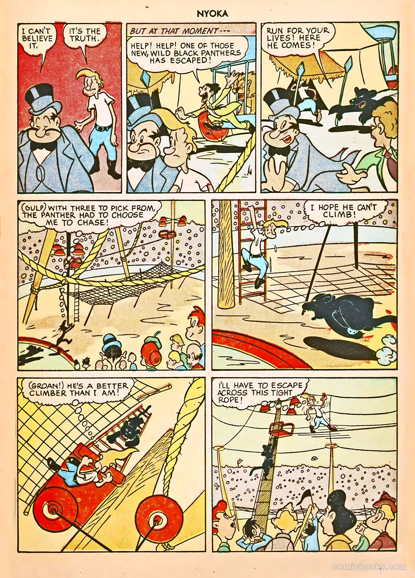Nyoka the Jungle Girl #12 — page 23 of 36