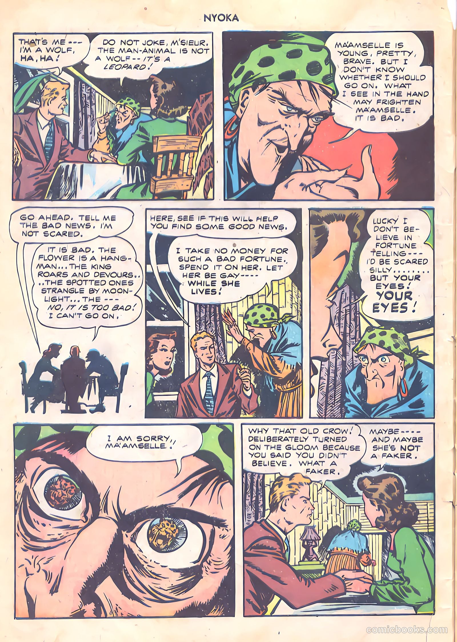 Nyoka the Jungle Girl #13 — page 4 of 36