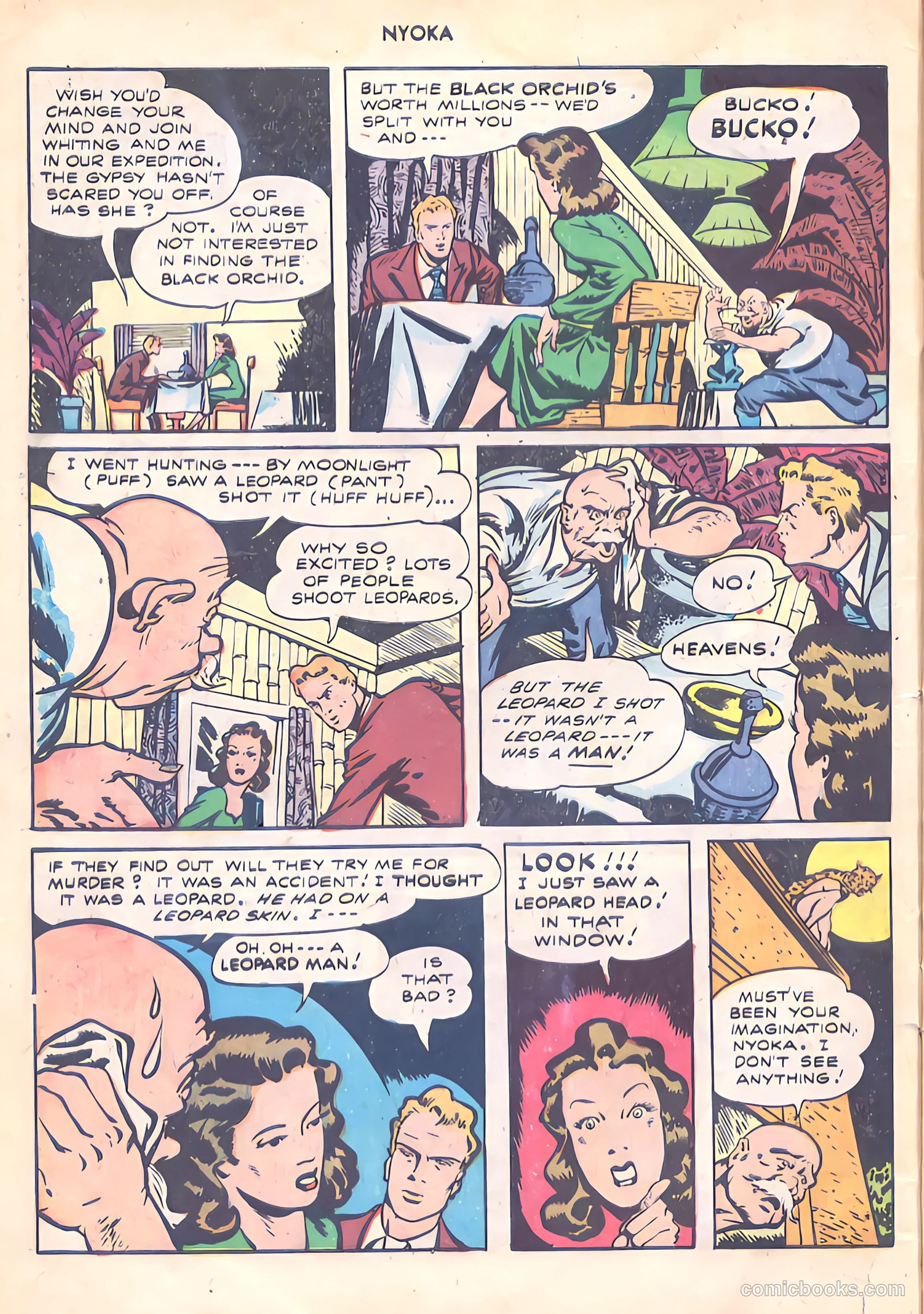 Nyoka the Jungle Girl #13 — page 6 of 36