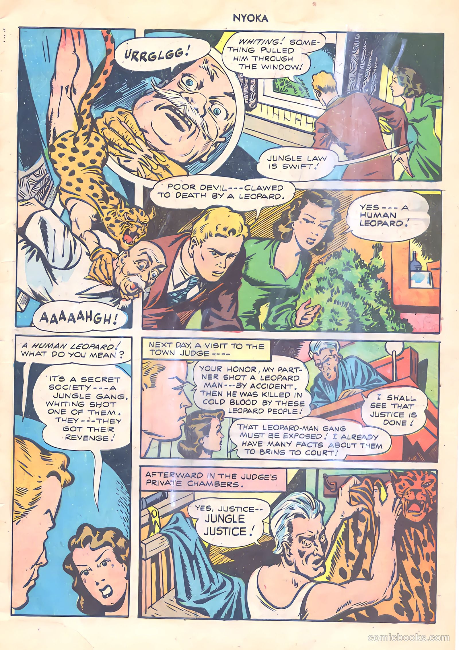 Nyoka the Jungle Girl #13 — page 7 of 36