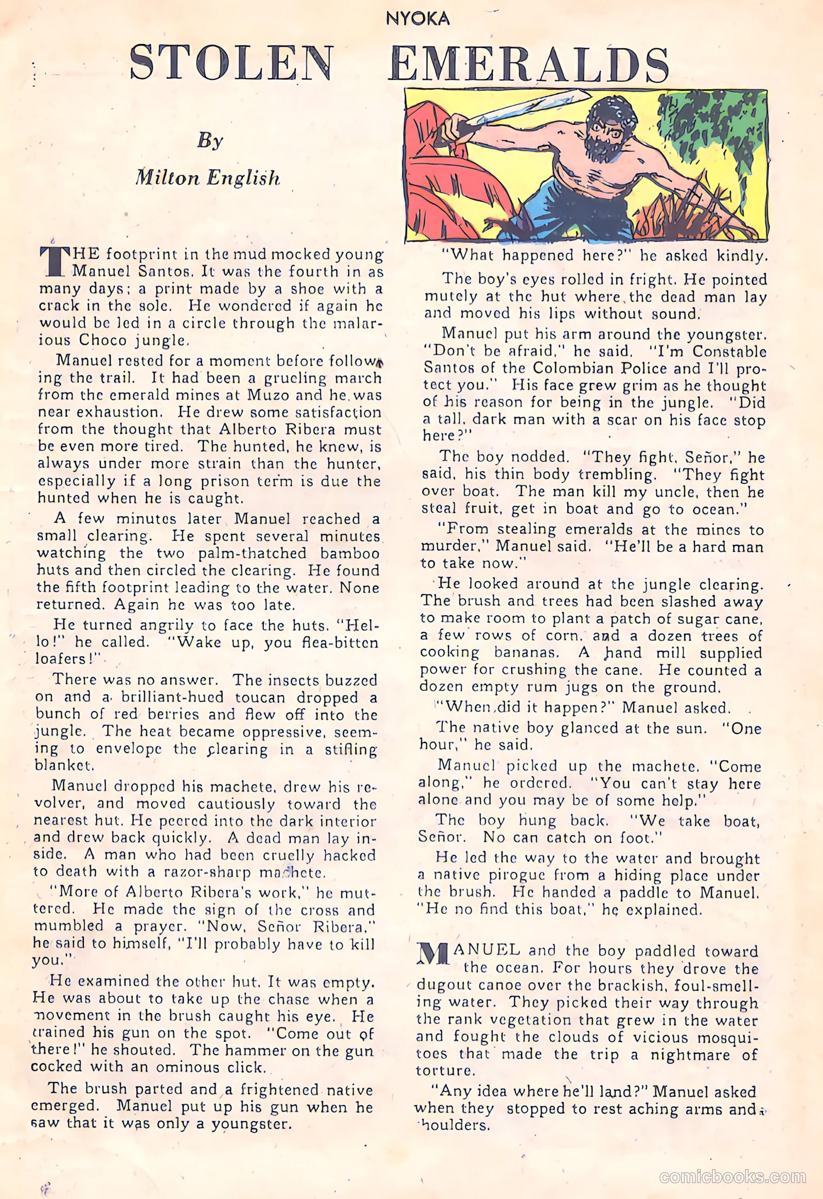 Nyoka the Jungle Girl #13 — page 11 of 36
