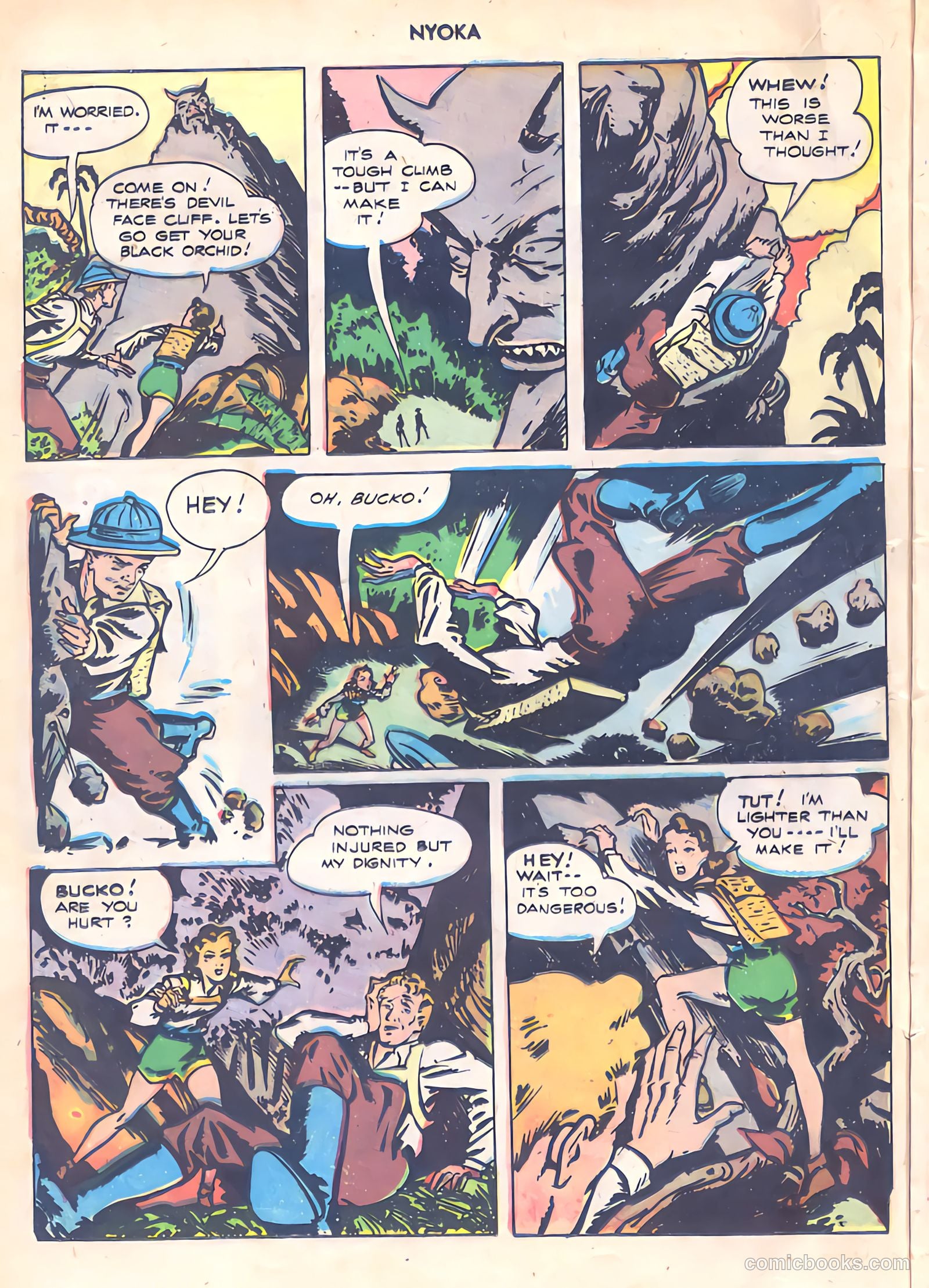 Nyoka the Jungle Girl #13 — page 16 of 36