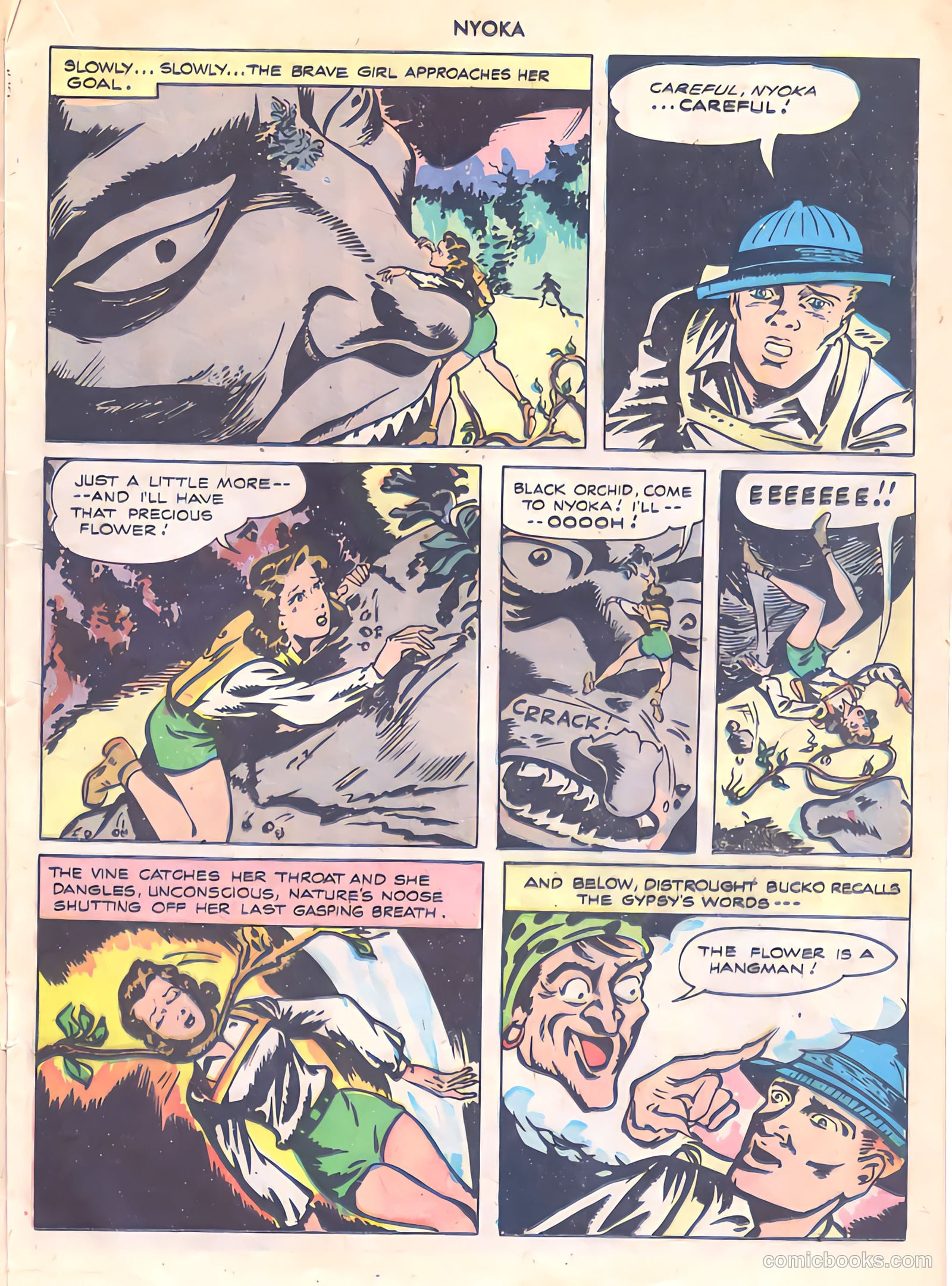 Nyoka the Jungle Girl #13 — page 17 of 36