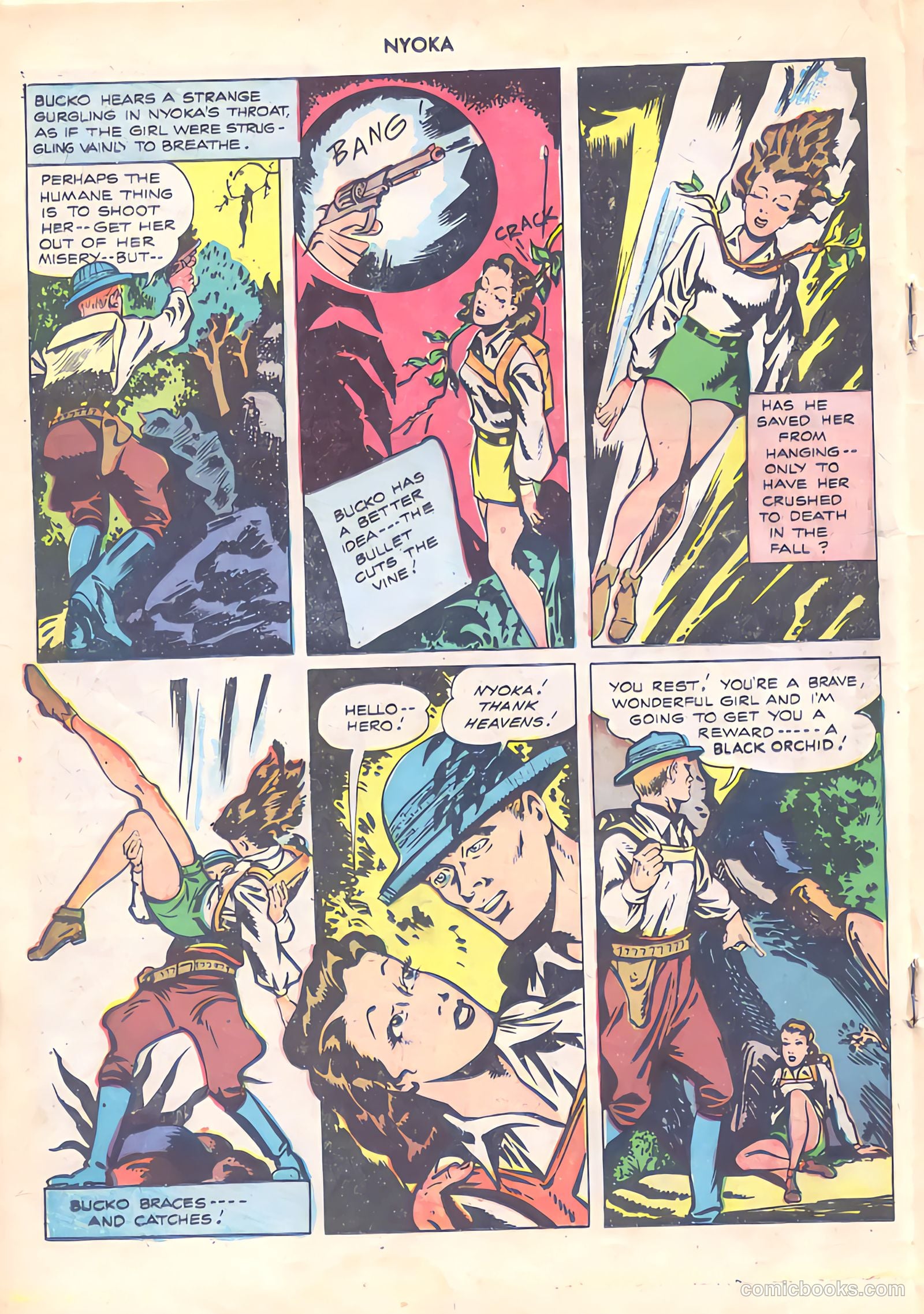 Nyoka the Jungle Girl #13 — page 18 of 36