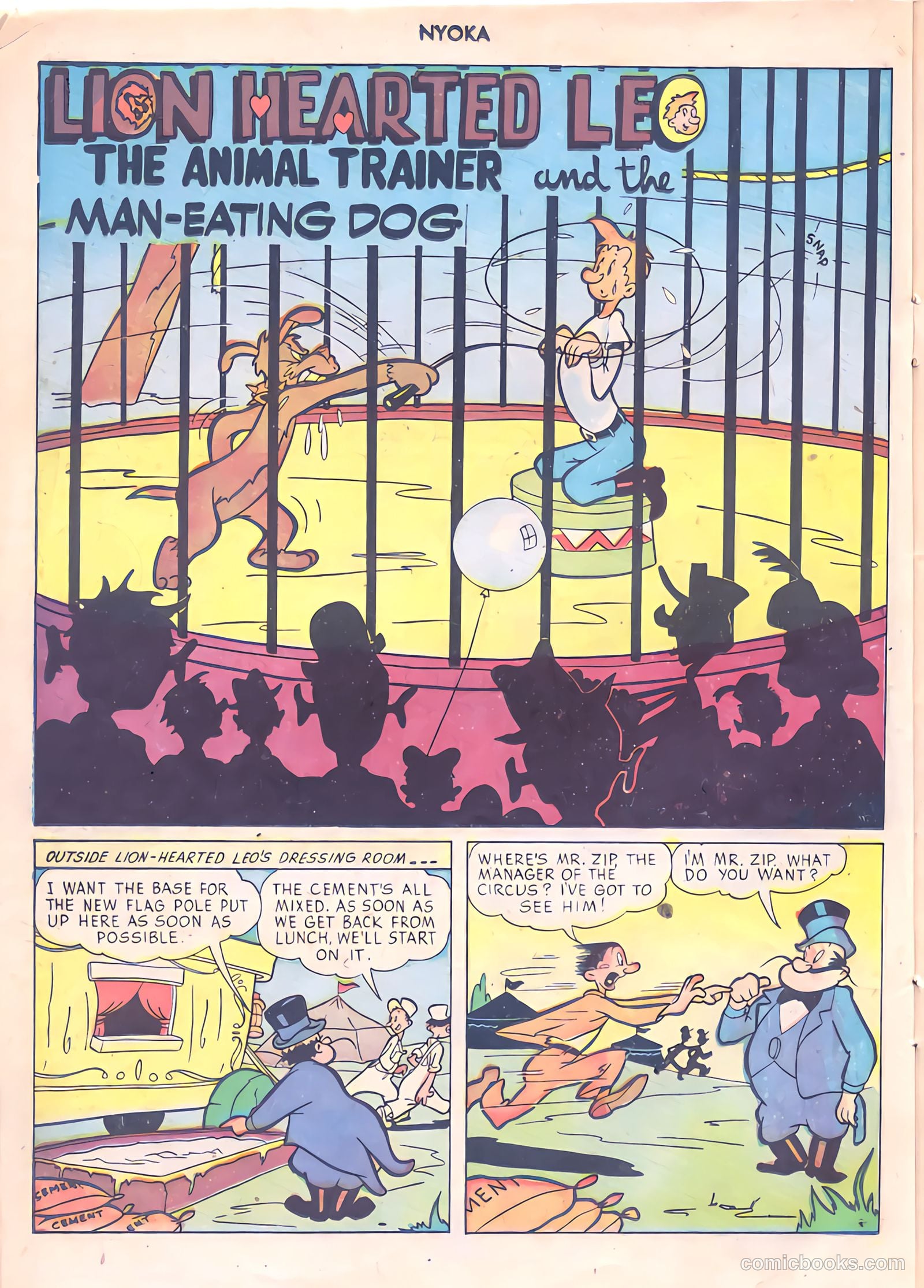 Nyoka the Jungle Girl #13 — page 22 of 36
