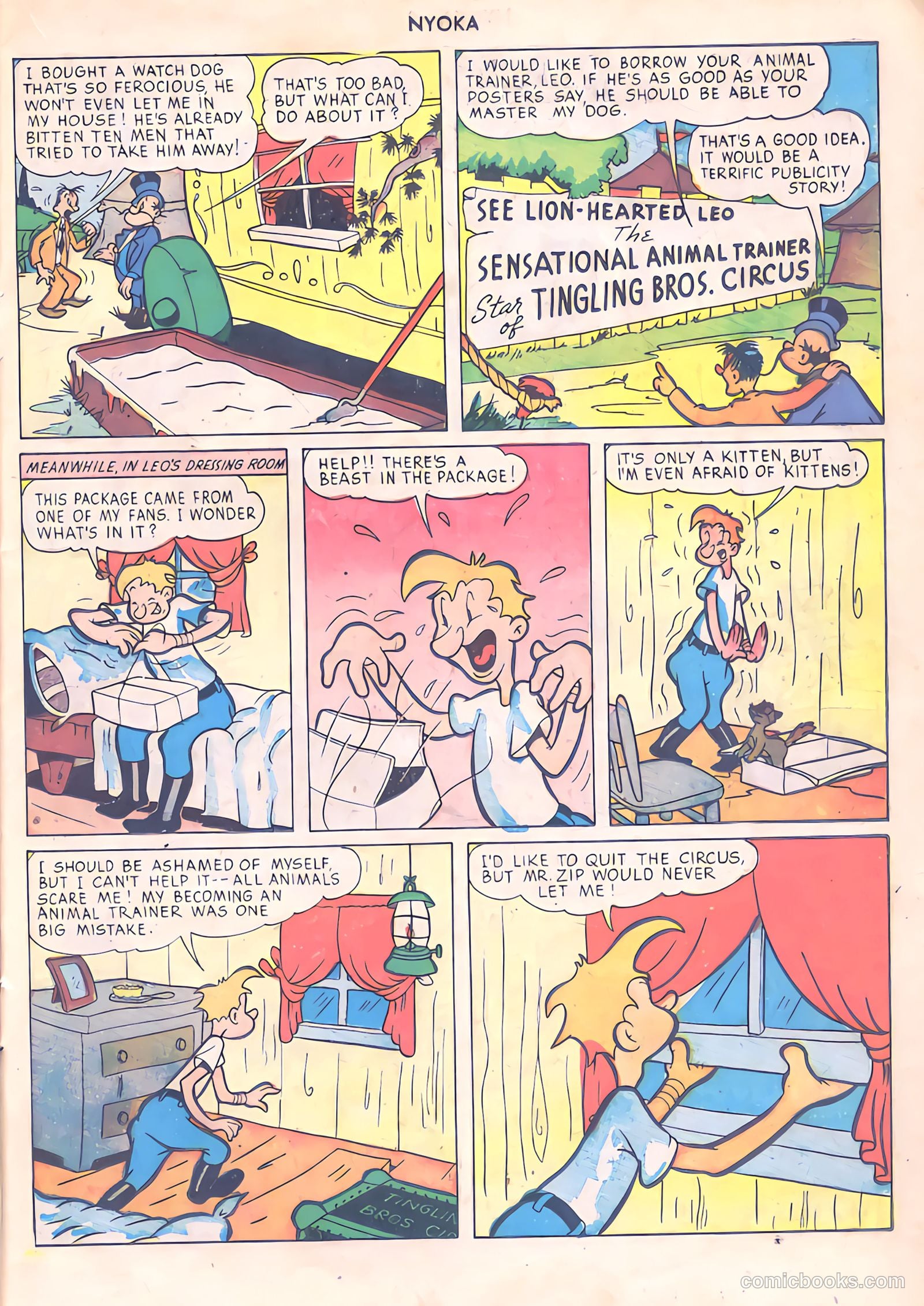 Nyoka the Jungle Girl #13 — page 23 of 36