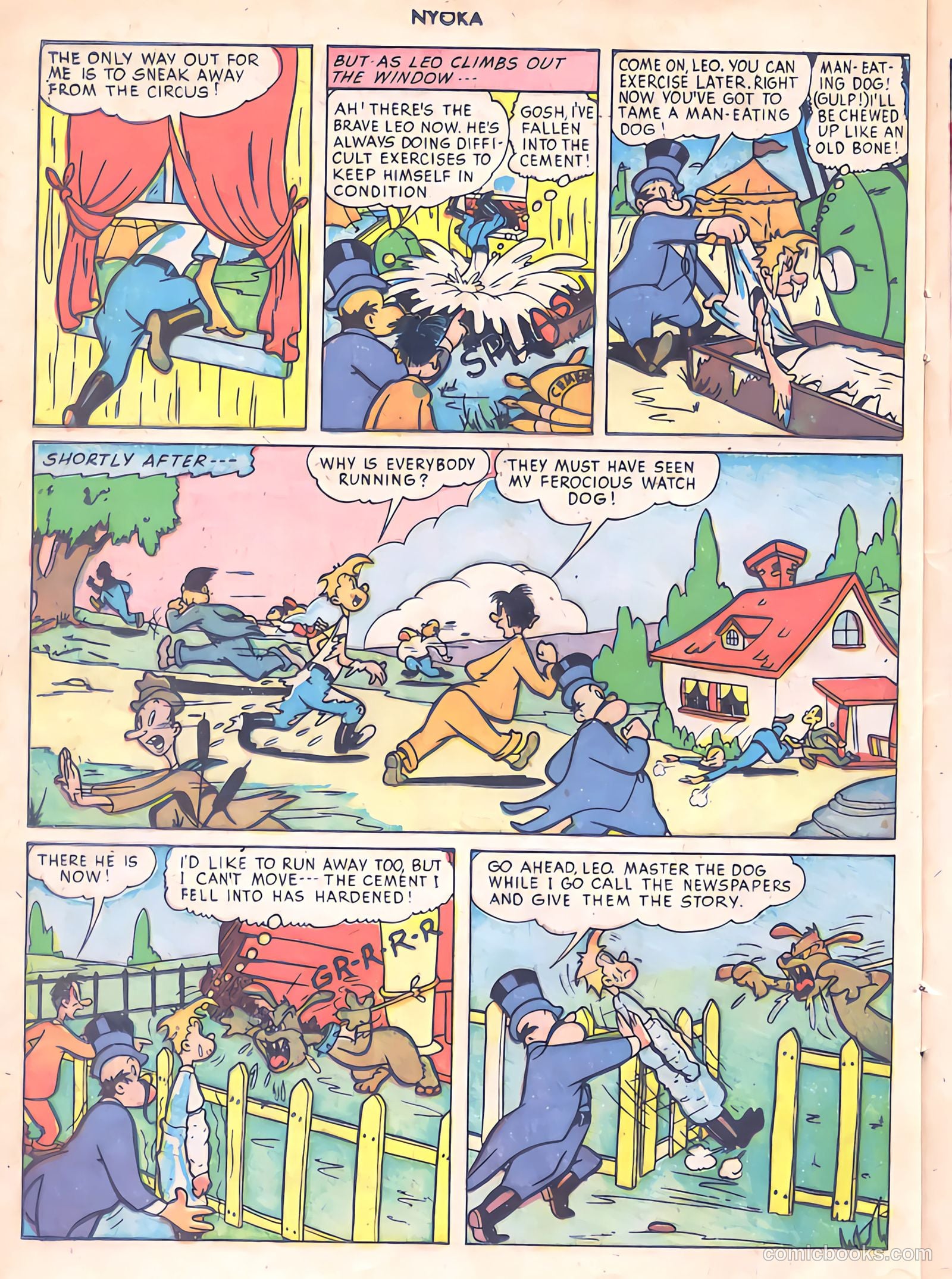 Nyoka the Jungle Girl #13 — page 24 of 36
