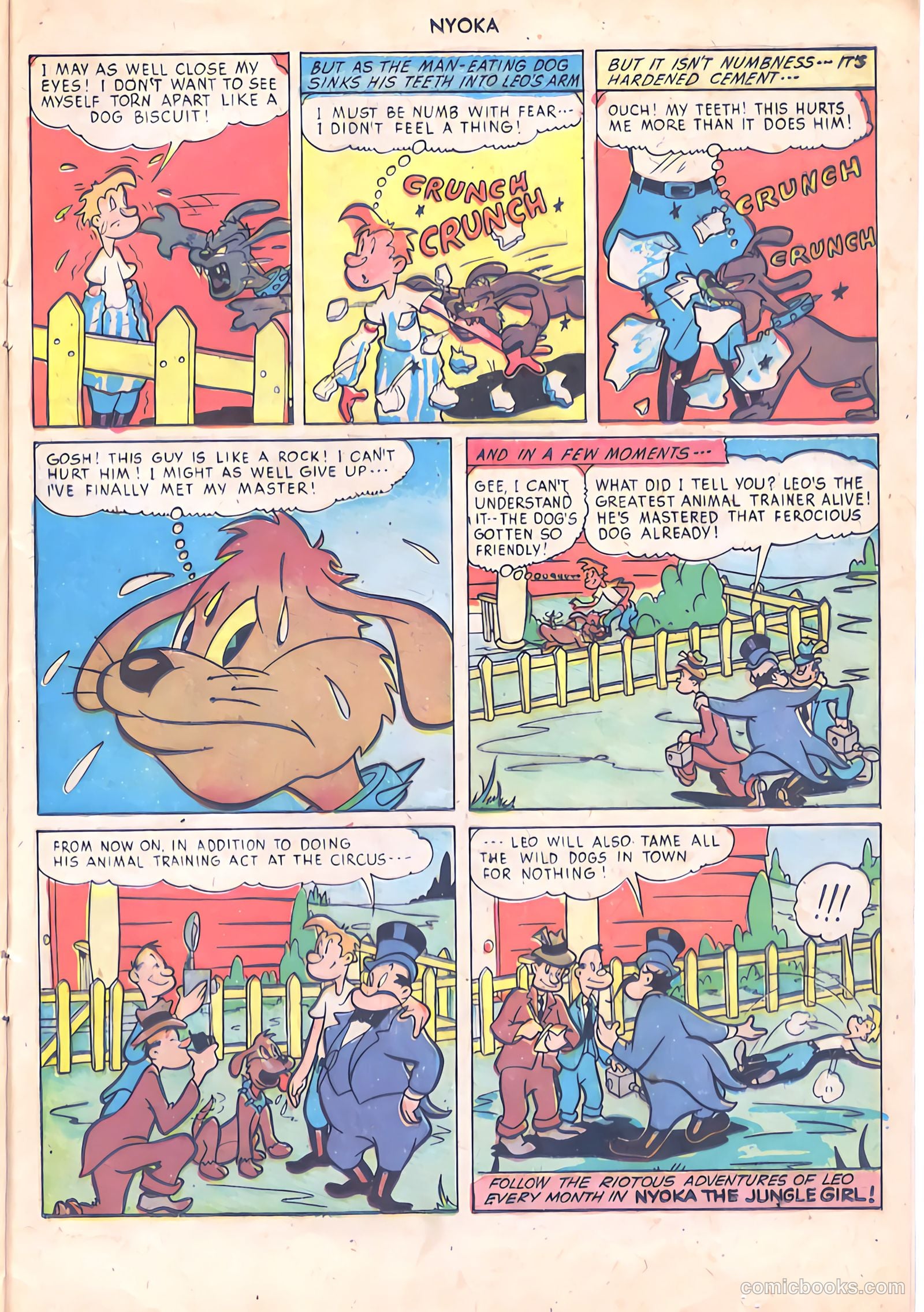 Nyoka the Jungle Girl #13 — page 25 of 36