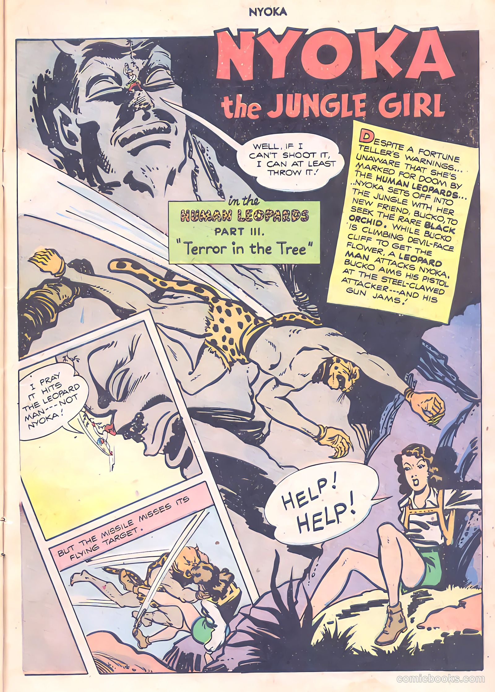 Nyoka the Jungle Girl #13 — page 27 of 36