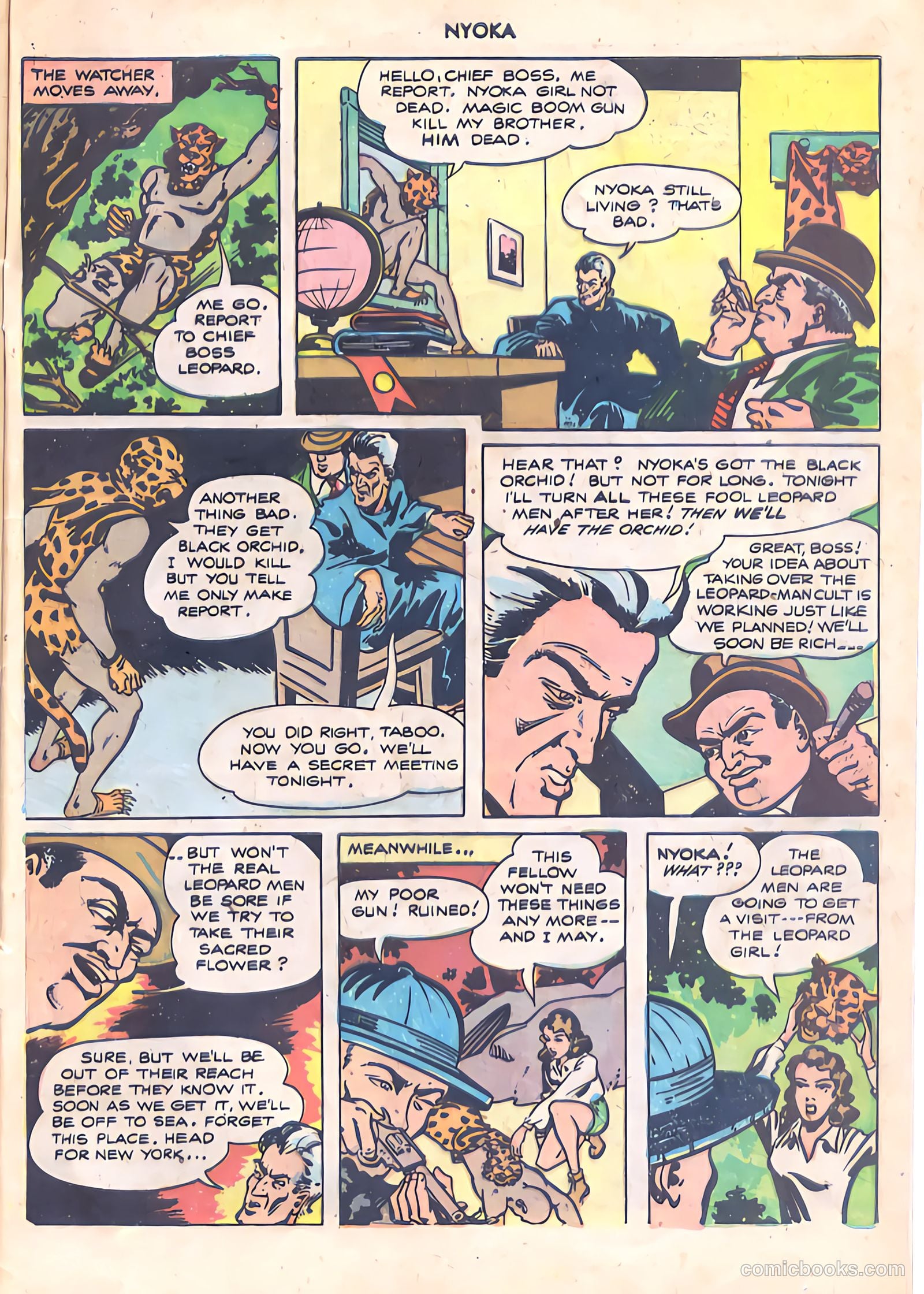 Nyoka the Jungle Girl #13 — page 29 of 36