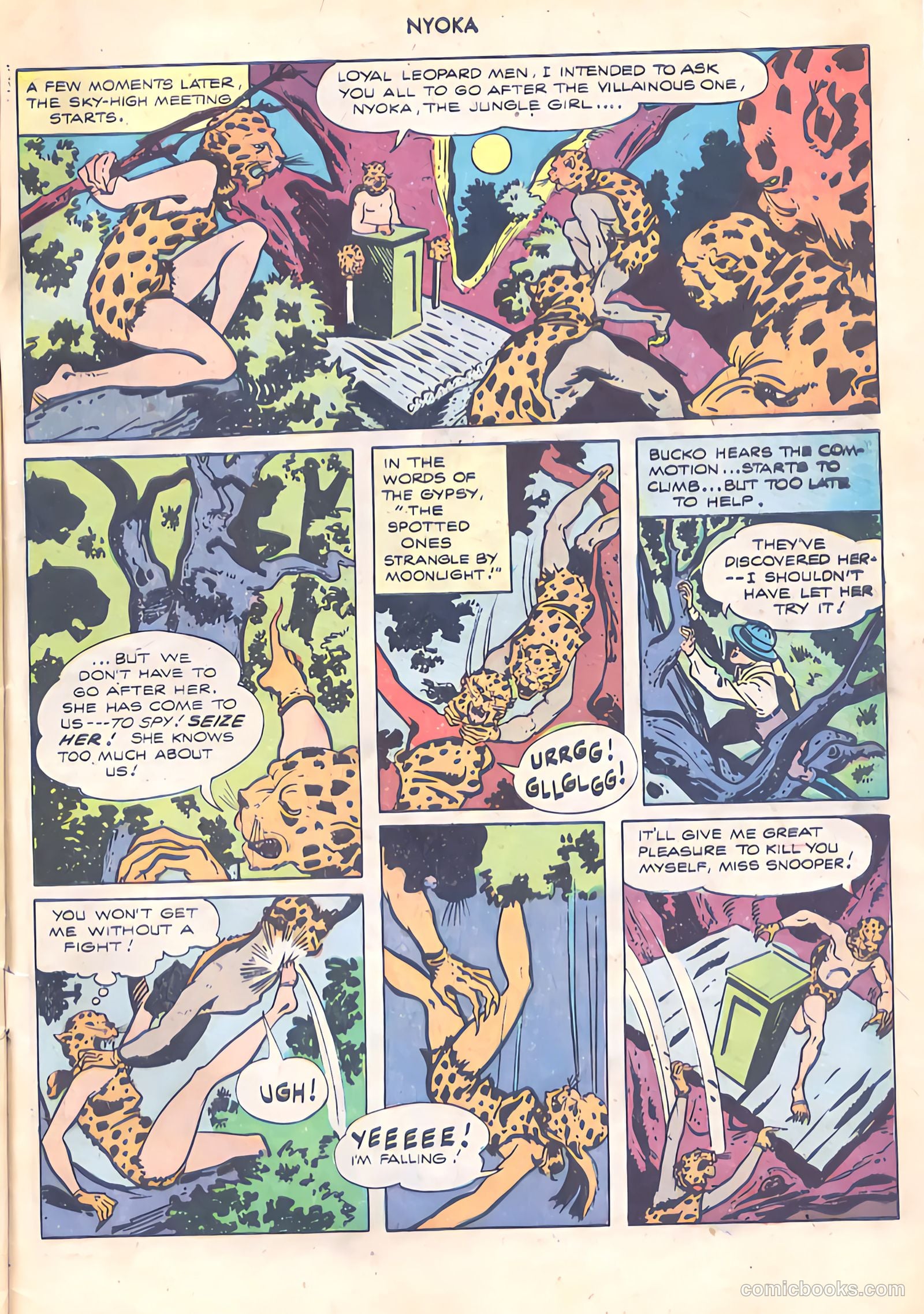 Nyoka the Jungle Girl #13 — page 31 of 36