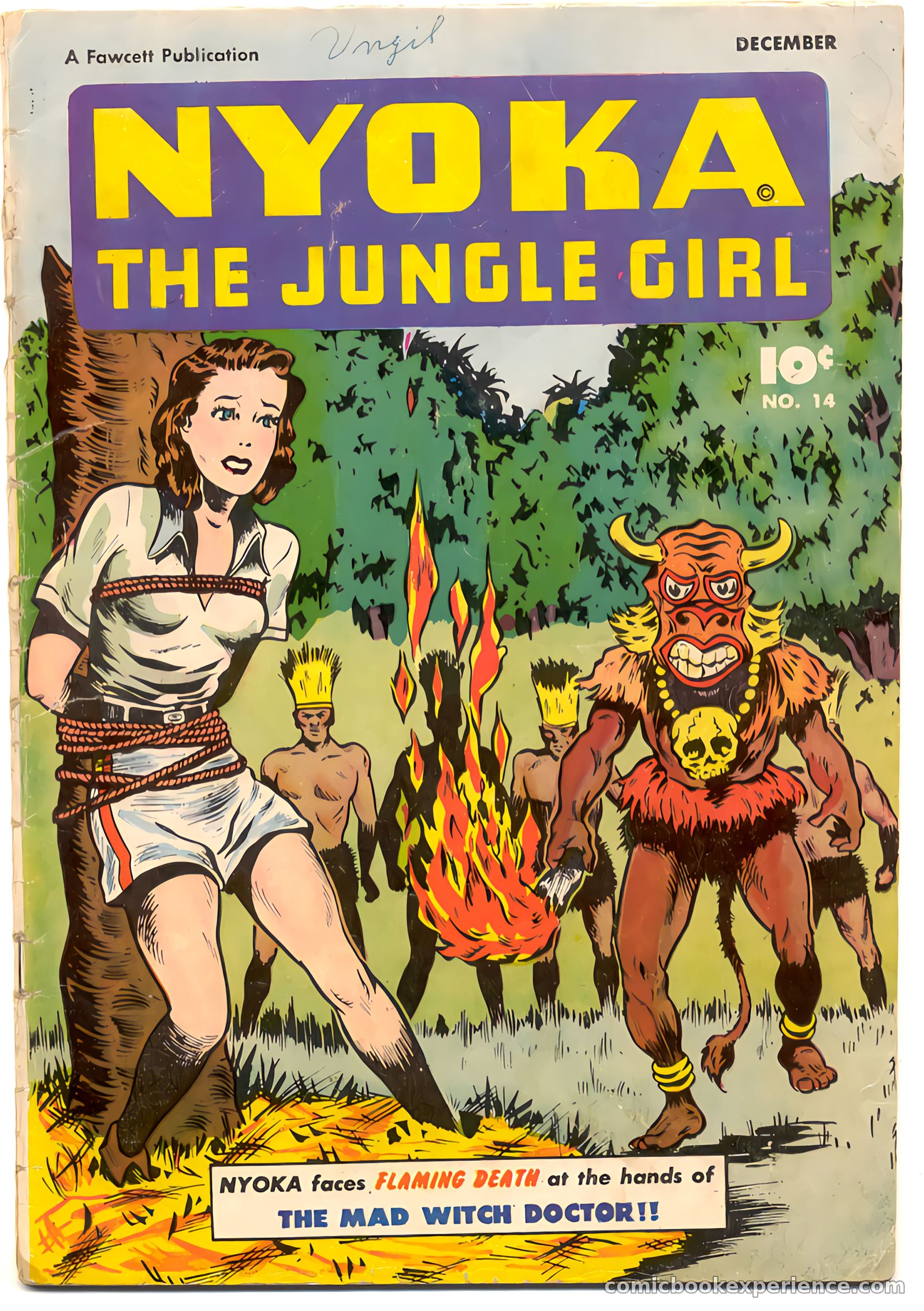 Nyoka the Jungle Girl #14 — page 1 of 36
