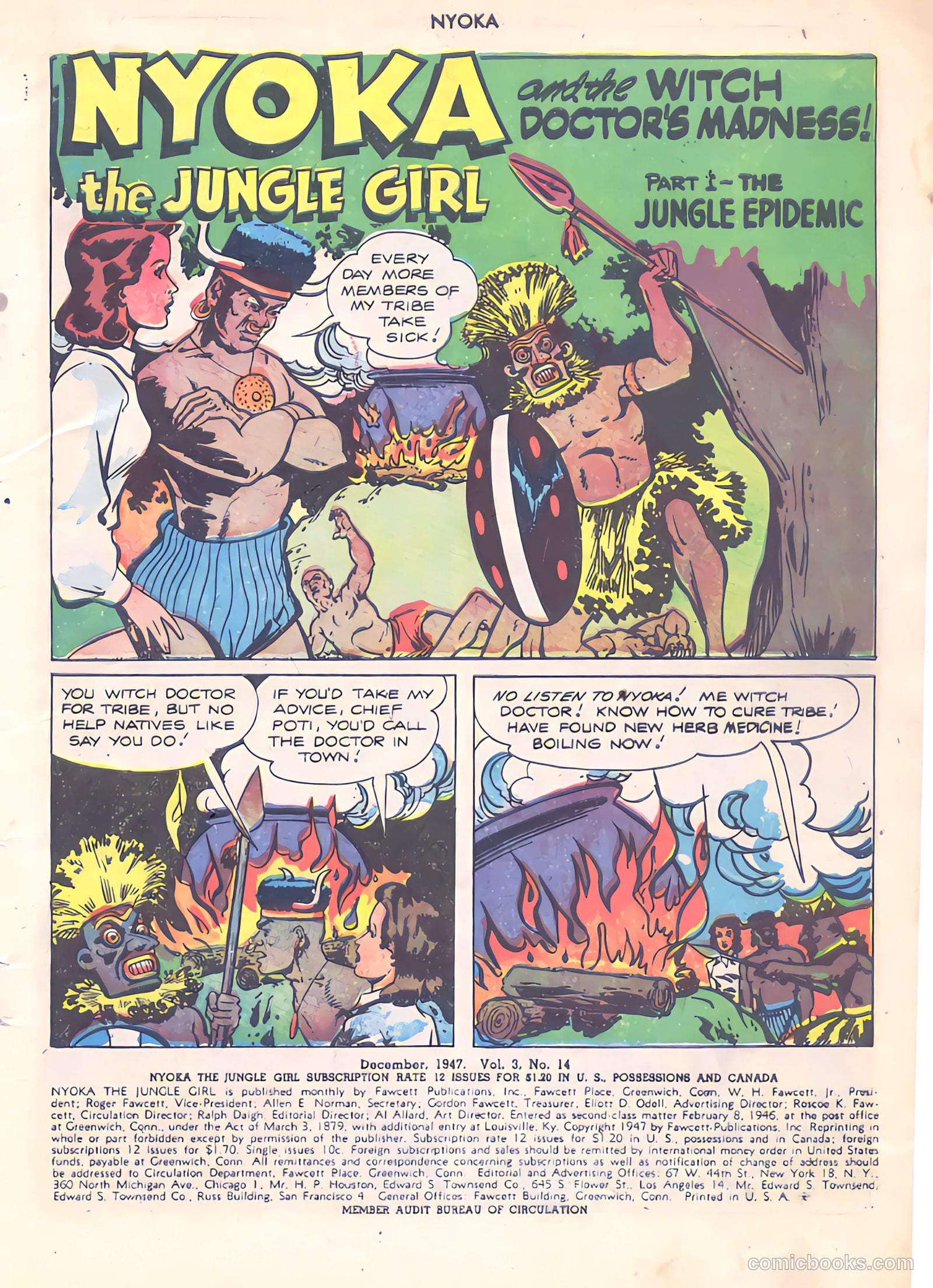 Nyoka the Jungle Girl #14 — page 3 of 36
