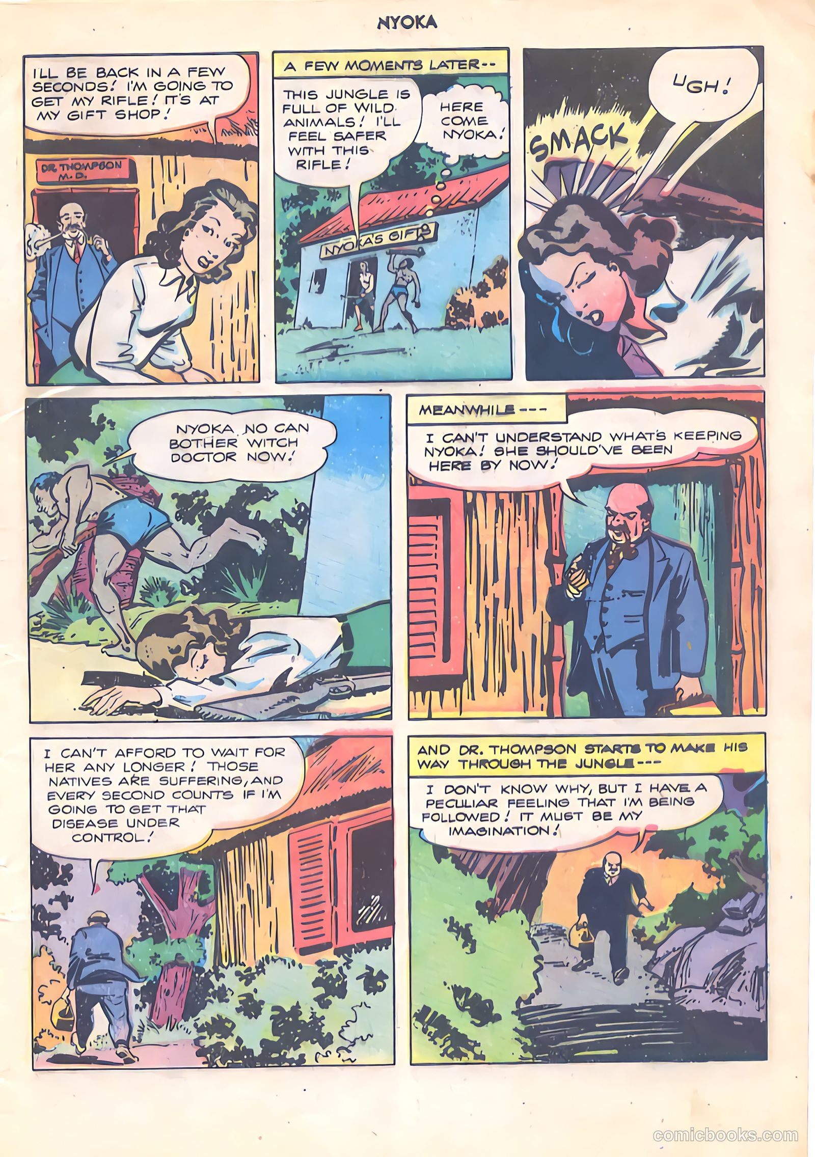 Nyoka the Jungle Girl #14 — page 5 of 36