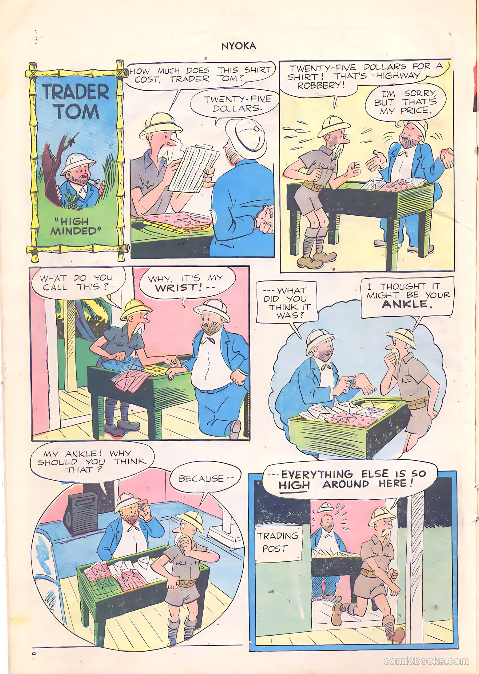 Nyoka the Jungle Girl #14 — page 10 of 36