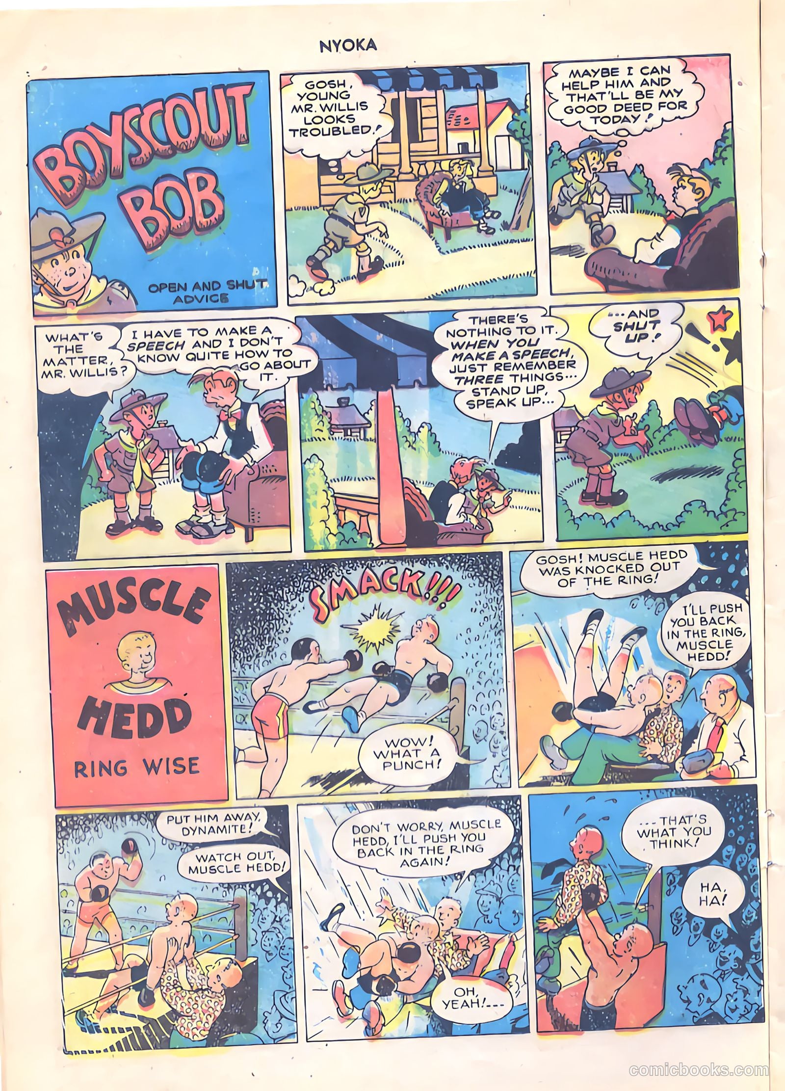 Nyoka the Jungle Girl #14 — page 12 of 36