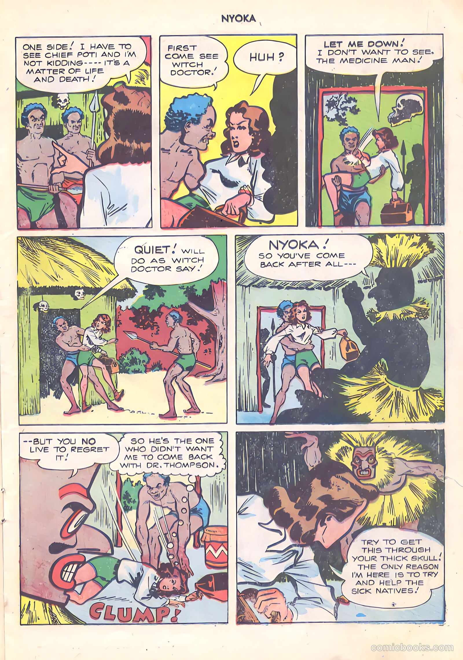 Nyoka the Jungle Girl #14 — page 15 of 36
