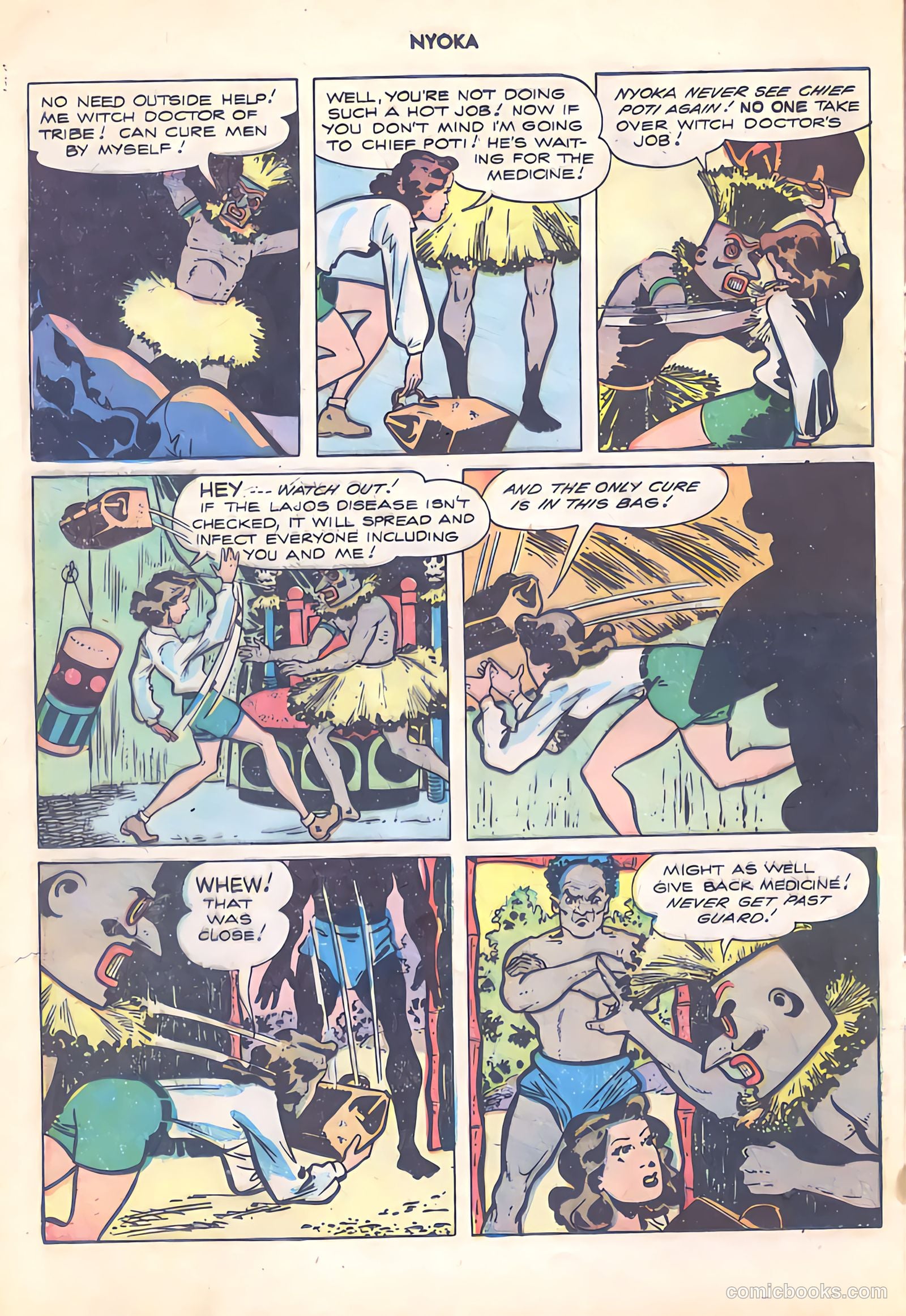 Nyoka the Jungle Girl #14 — page 16 of 36
