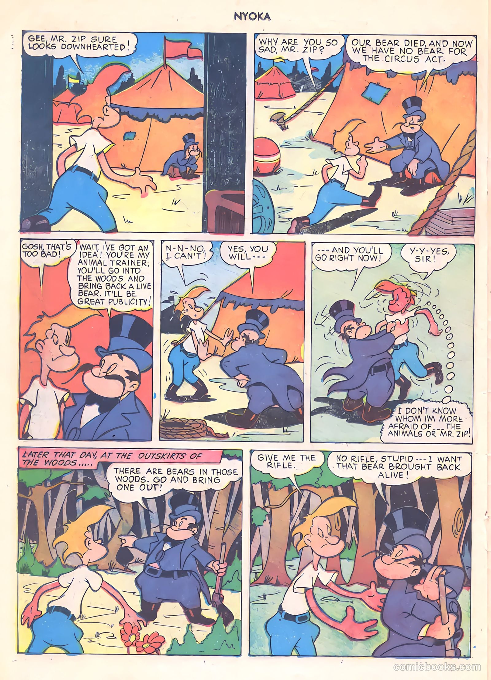 Nyoka the Jungle Girl #14 — page 22 of 36