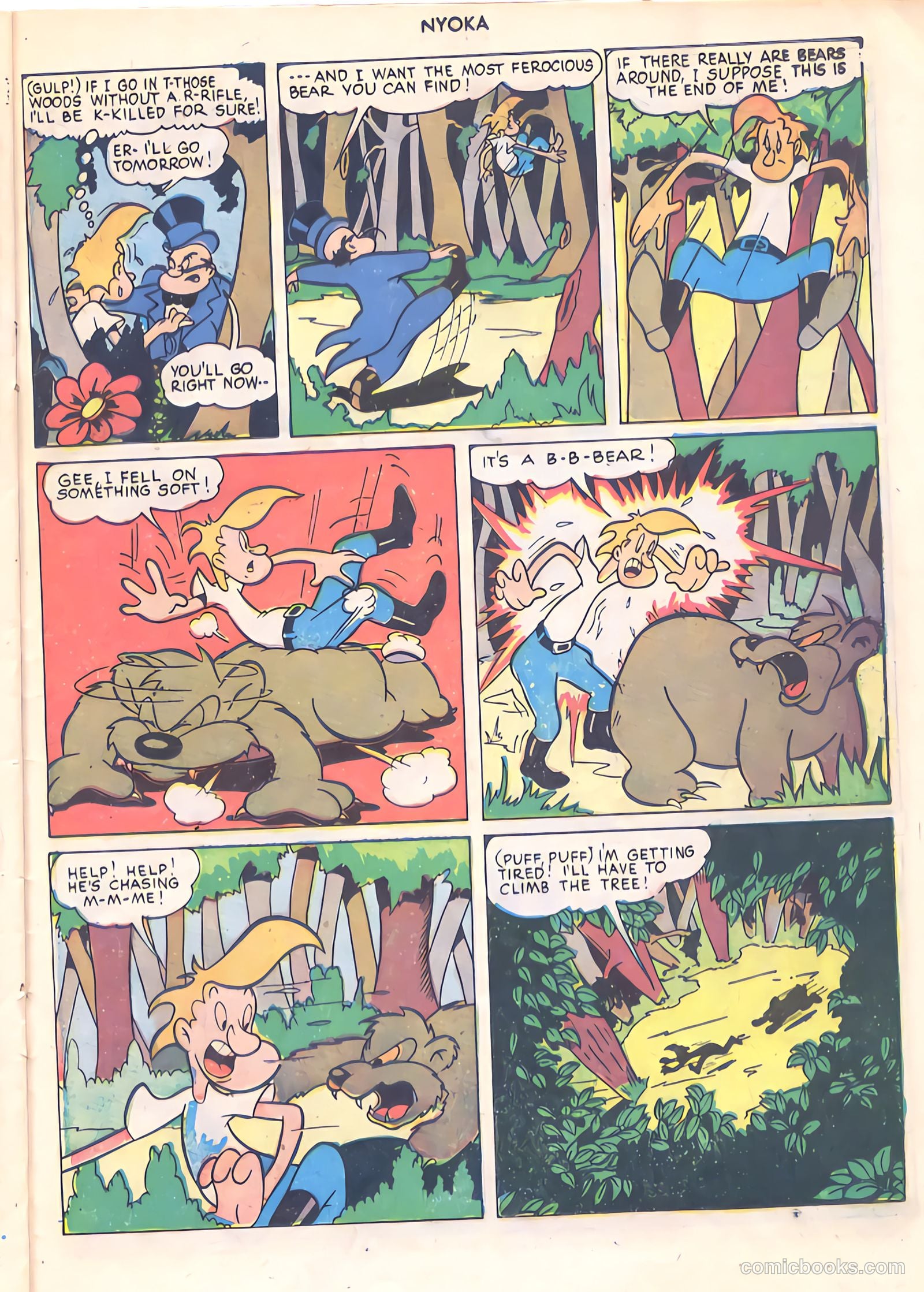 Nyoka the Jungle Girl #14 — page 23 of 36