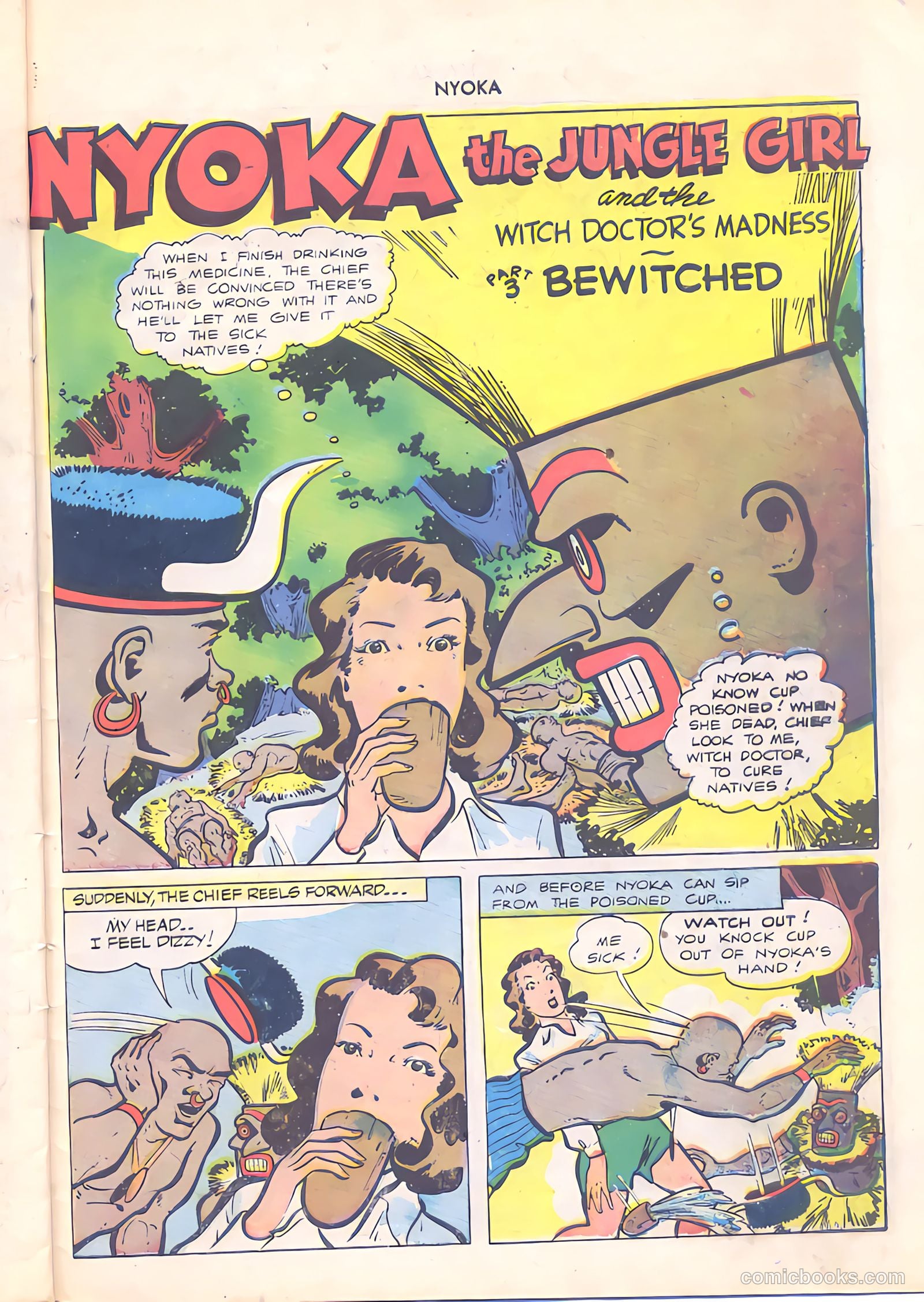 Nyoka the Jungle Girl #14 — page 27 of 36