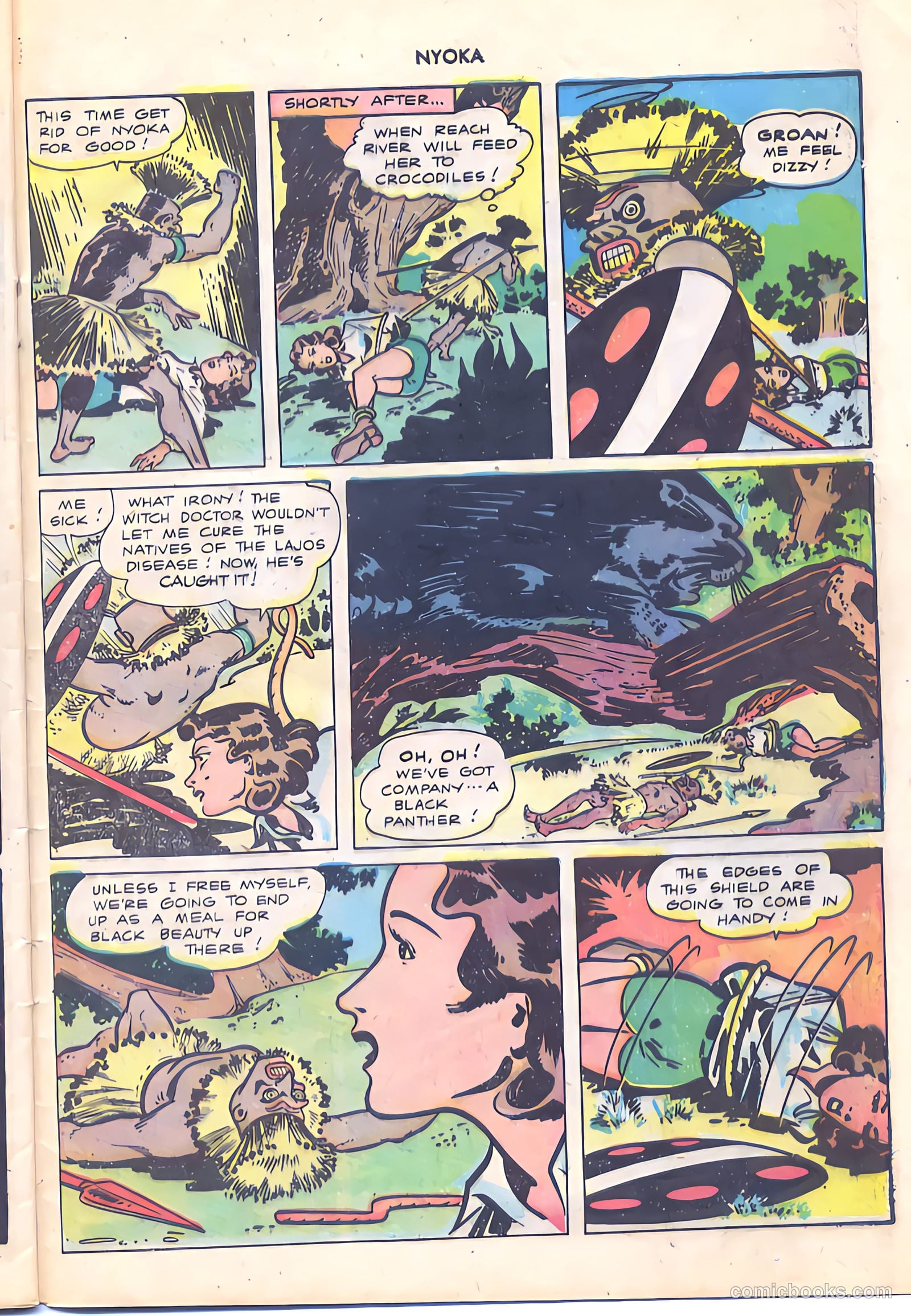 Nyoka the Jungle Girl #14 — page 29 of 36