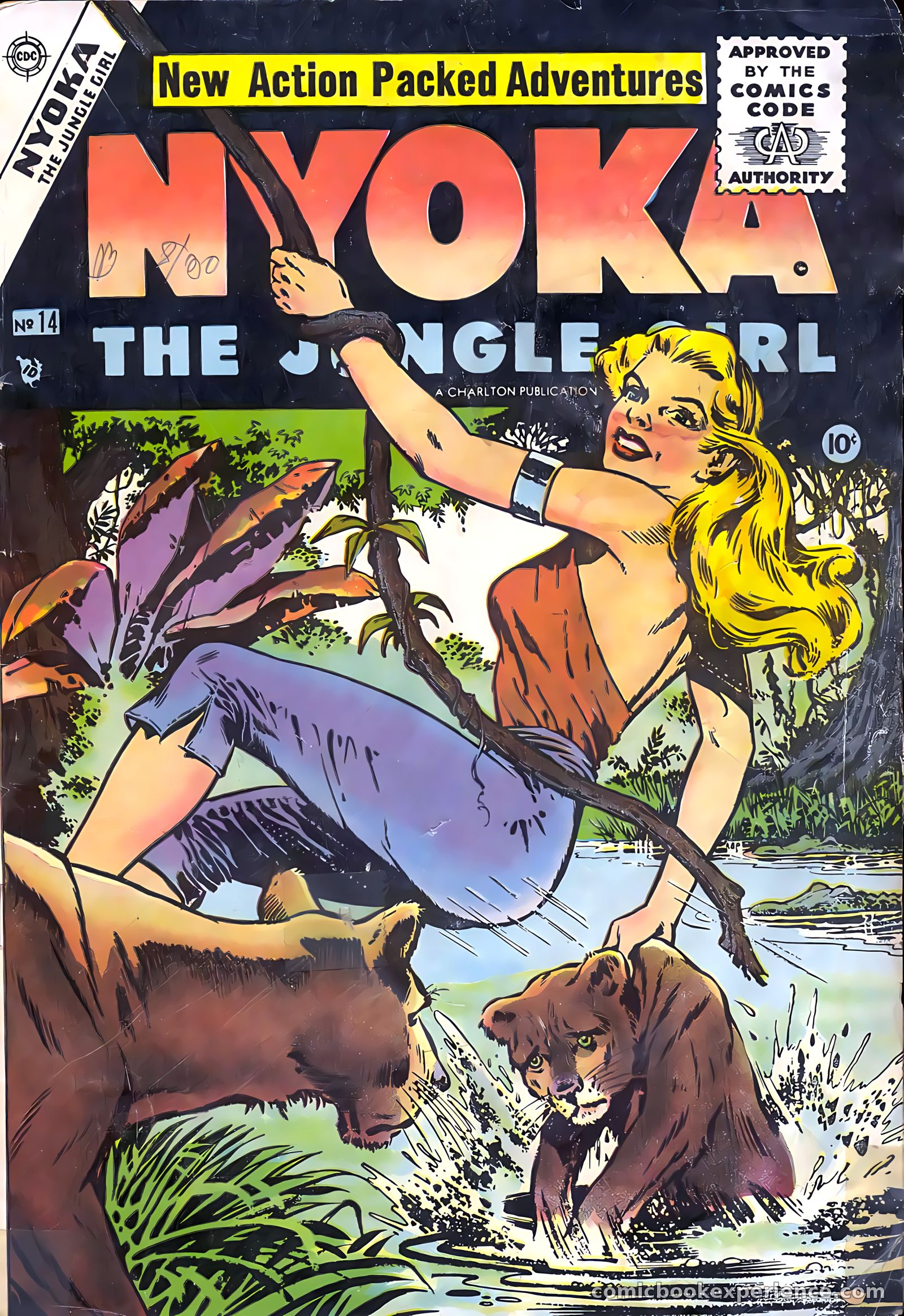 Nyoka the Jungle Girl #14 — page 1 of 36