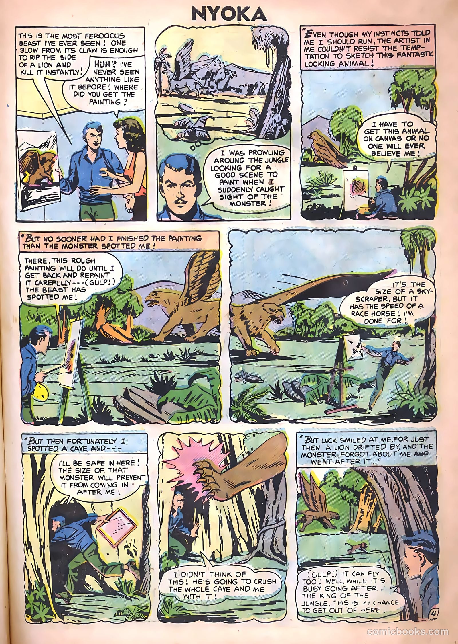 Nyoka the Jungle Girl #14 — page 7 of 36