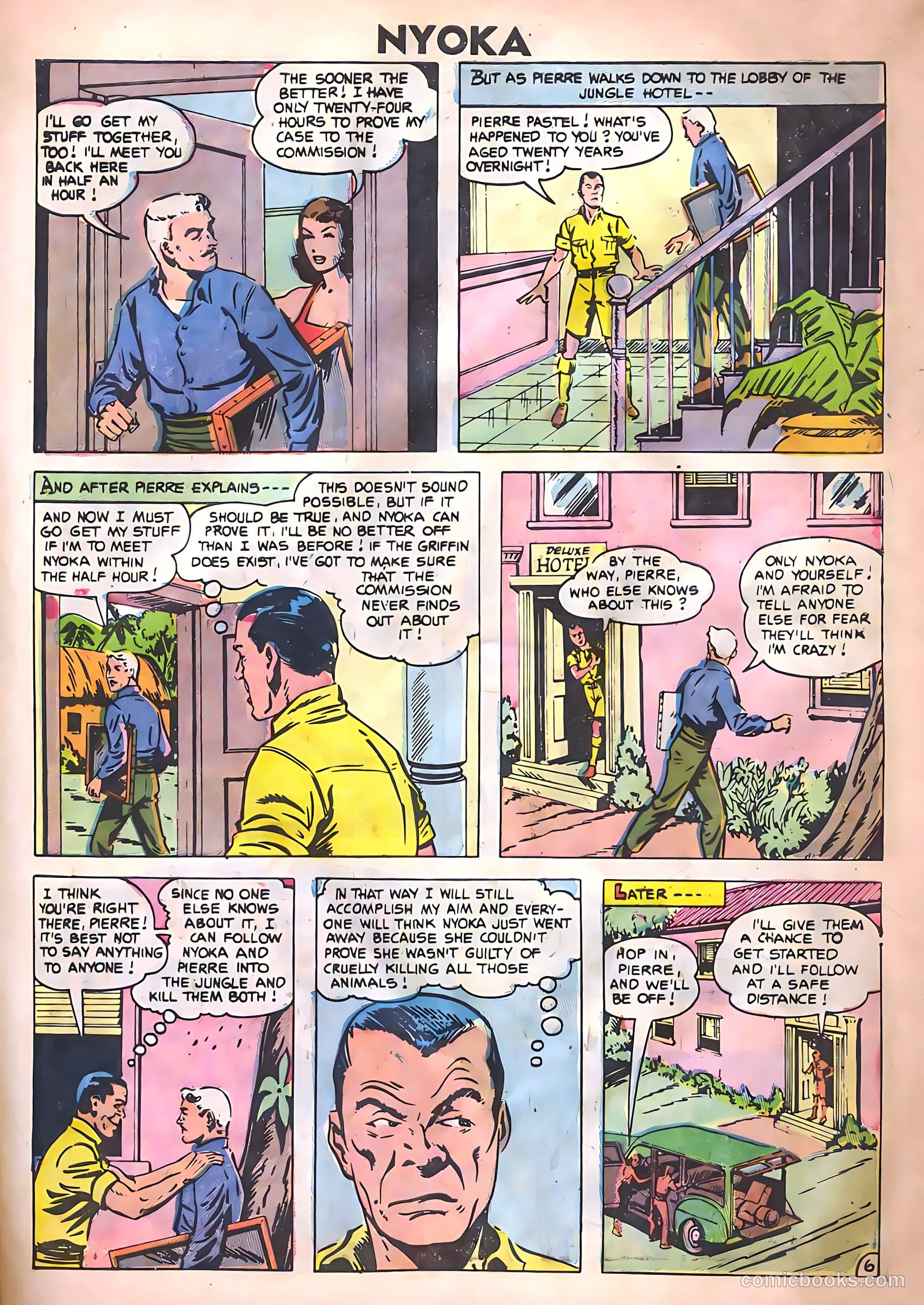 Nyoka the Jungle Girl #14 — page 9 of 36
