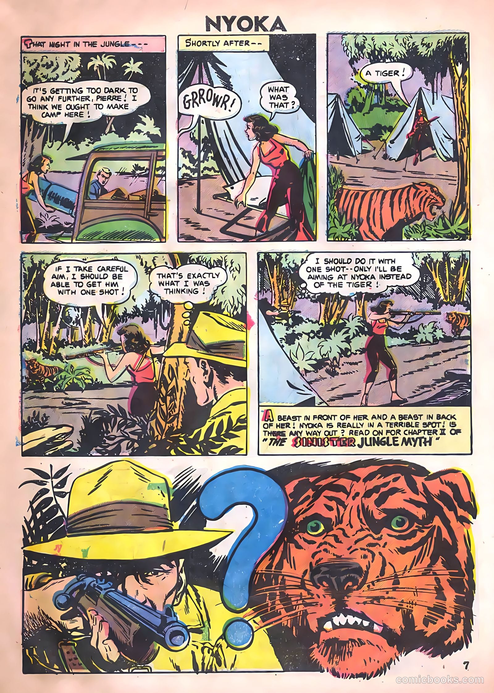 Nyoka the Jungle Girl #14 — page 10 of 36