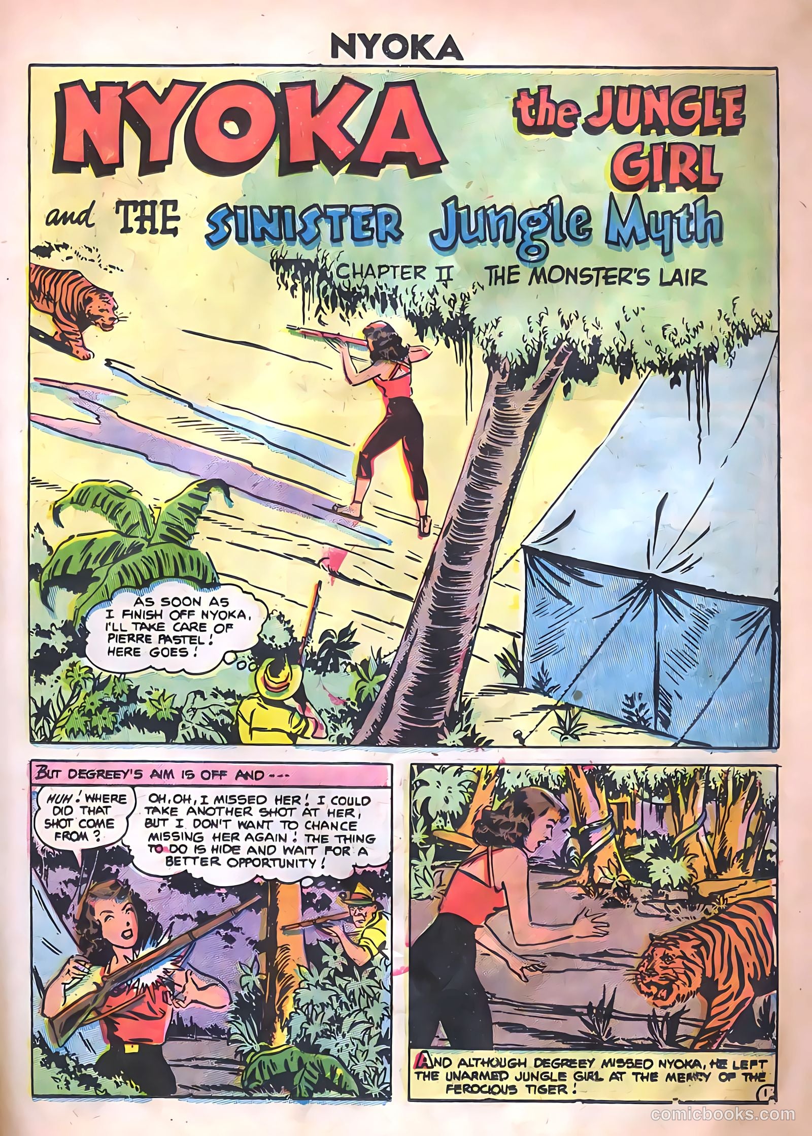 Nyoka the Jungle Girl #14 — page 11 of 36
