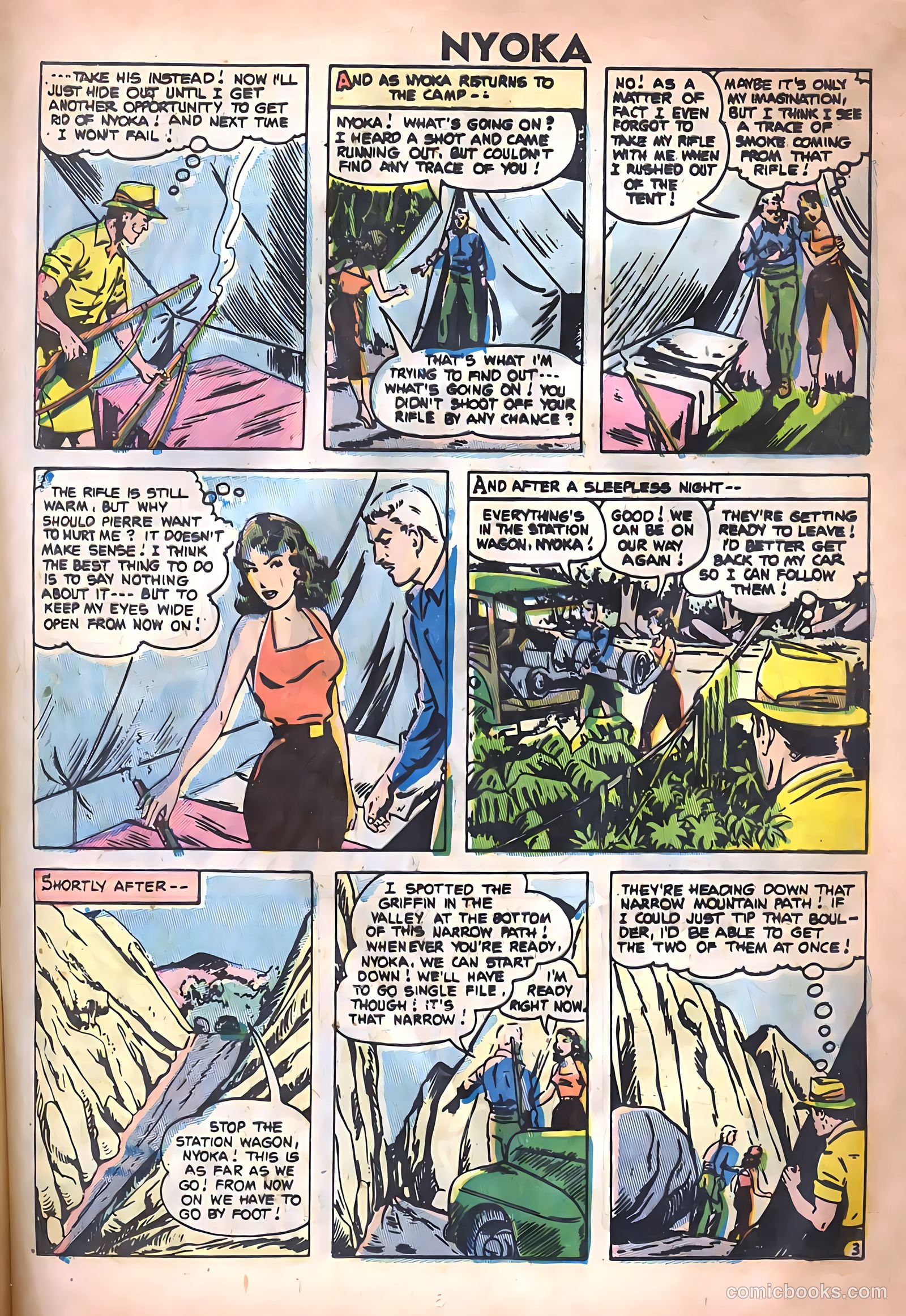 Nyoka the Jungle Girl #14 — page 13 of 36