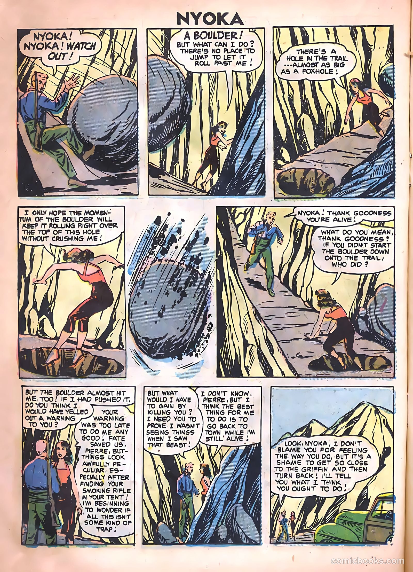 Nyoka the Jungle Girl #14 — page 14 of 36