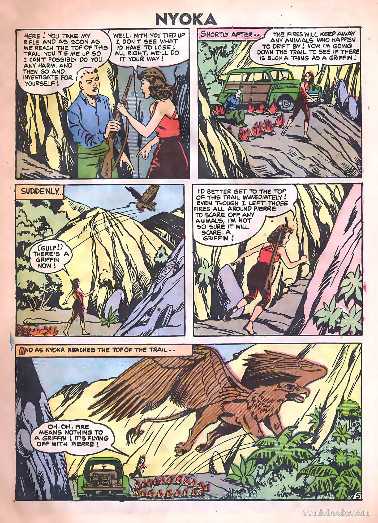 Nyoka the Jungle Girl #14 — page 16 of 36