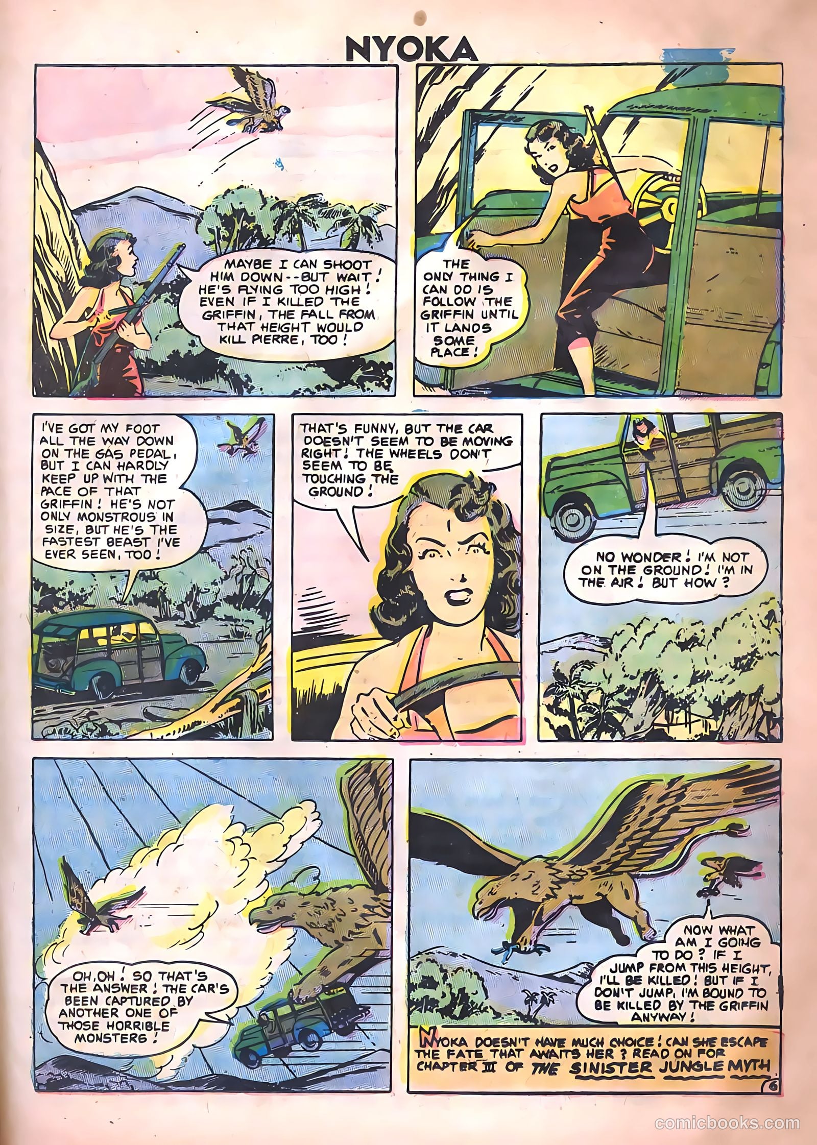 Nyoka the Jungle Girl #14 — page 17 of 36