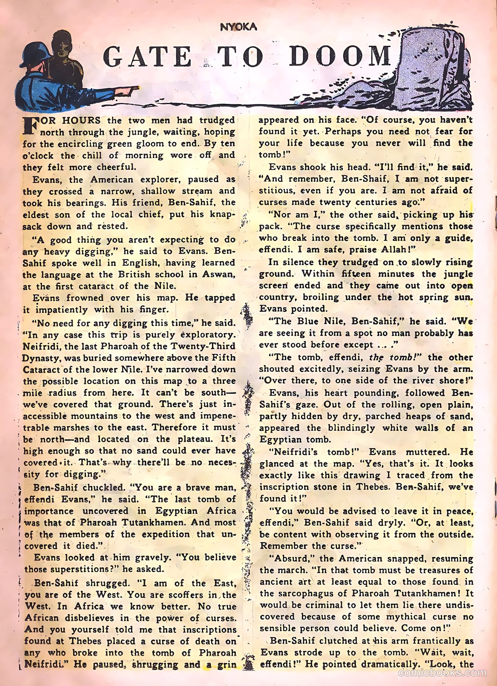 Nyoka the Jungle Girl #14 — page 18 of 36