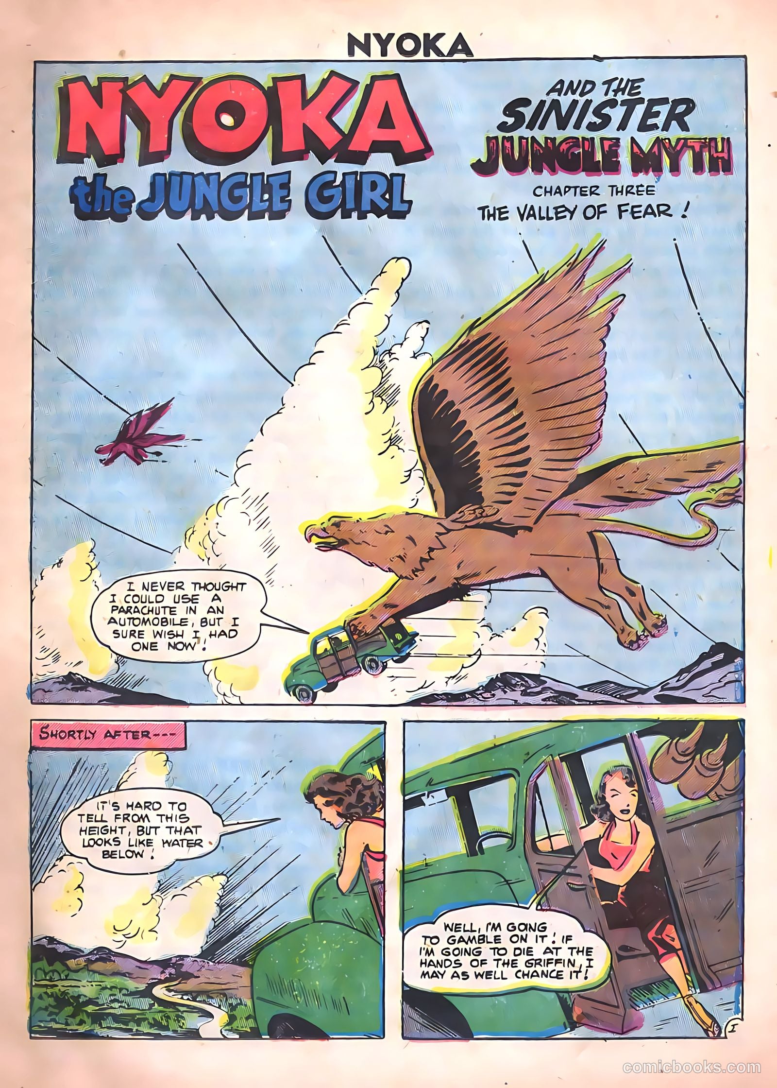 Nyoka the Jungle Girl #14 — page 20 of 36