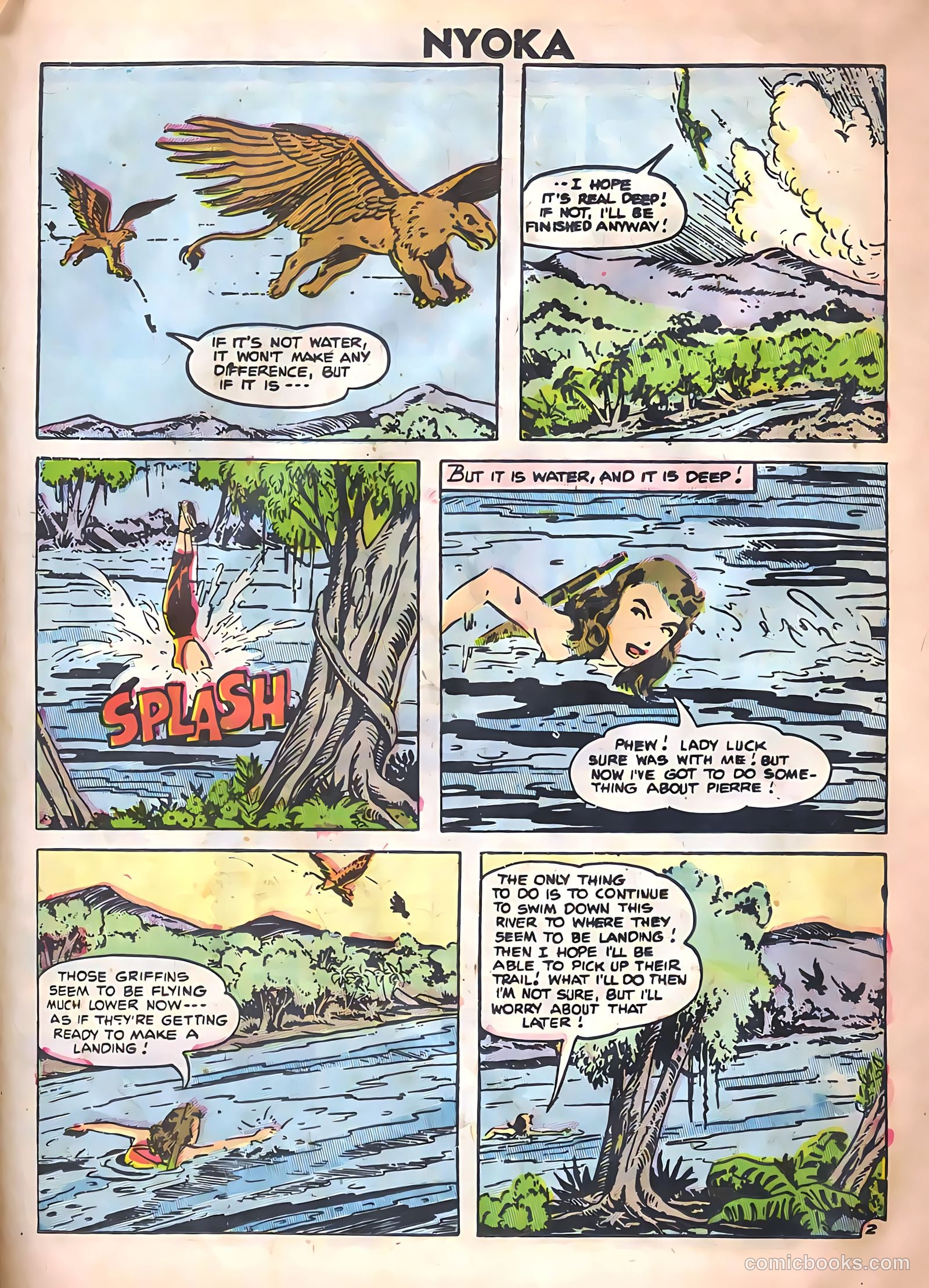 Nyoka the Jungle Girl #14 — page 21 of 36