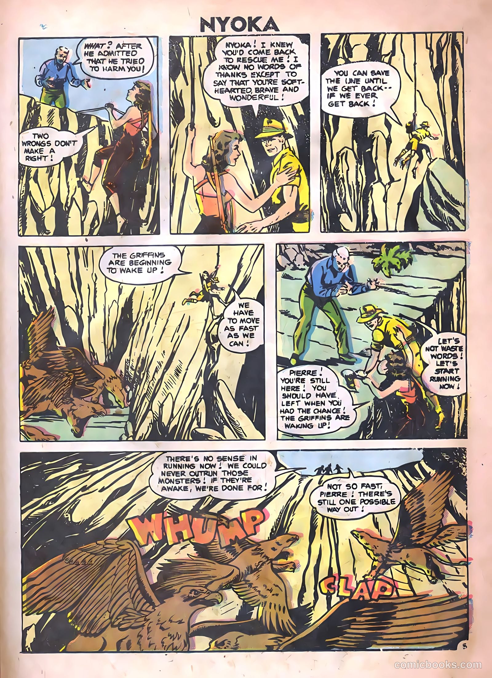 Nyoka the Jungle Girl #14 — page 25 of 36