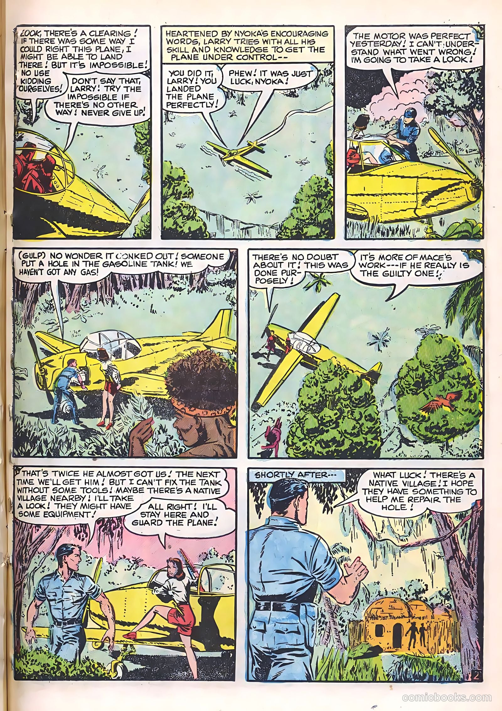 Nyoka the Jungle Girl #15 — page 11 of 36