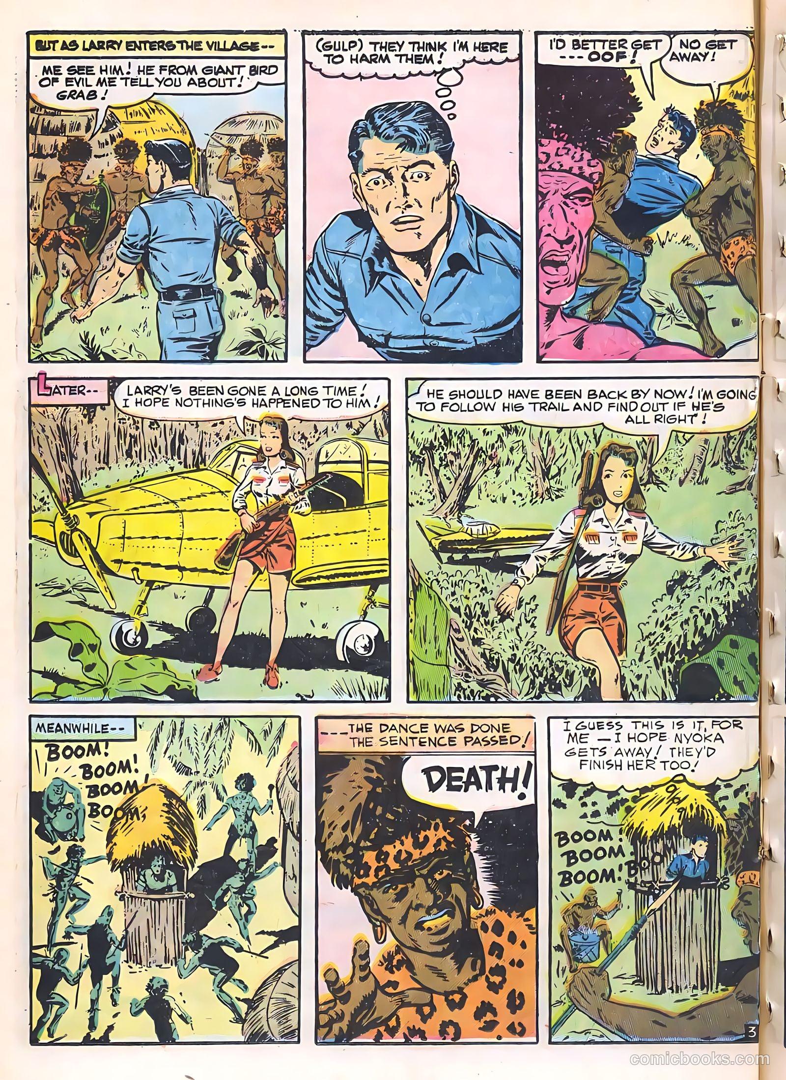 Nyoka the Jungle Girl #15 — page 12 of 36