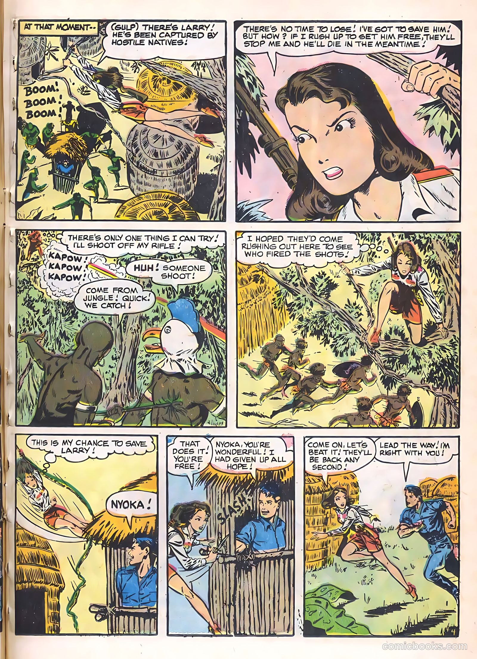 Nyoka the Jungle Girl #15 — page 13 of 36