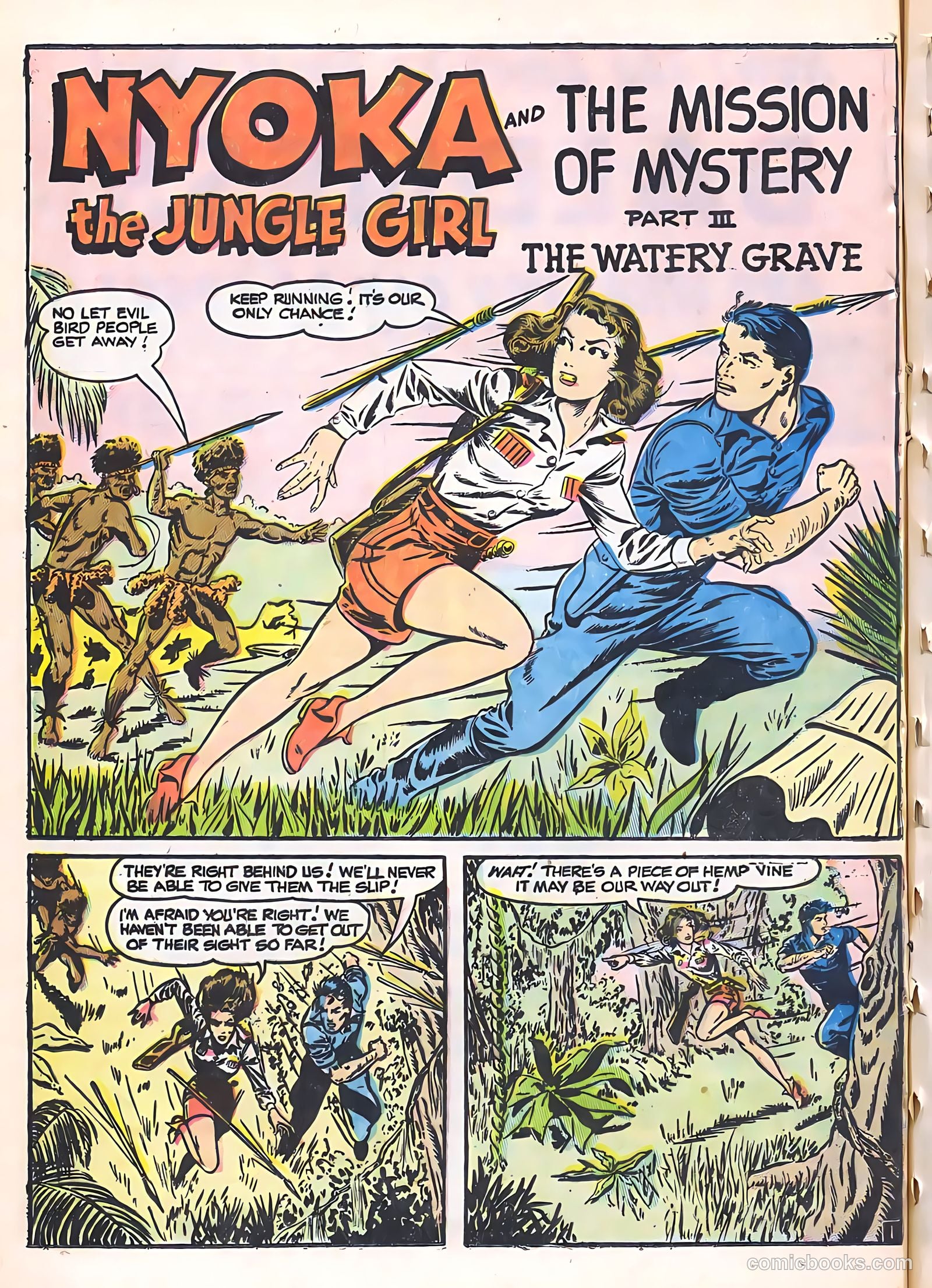 Nyoka the Jungle Girl #15 — page 16 of 36