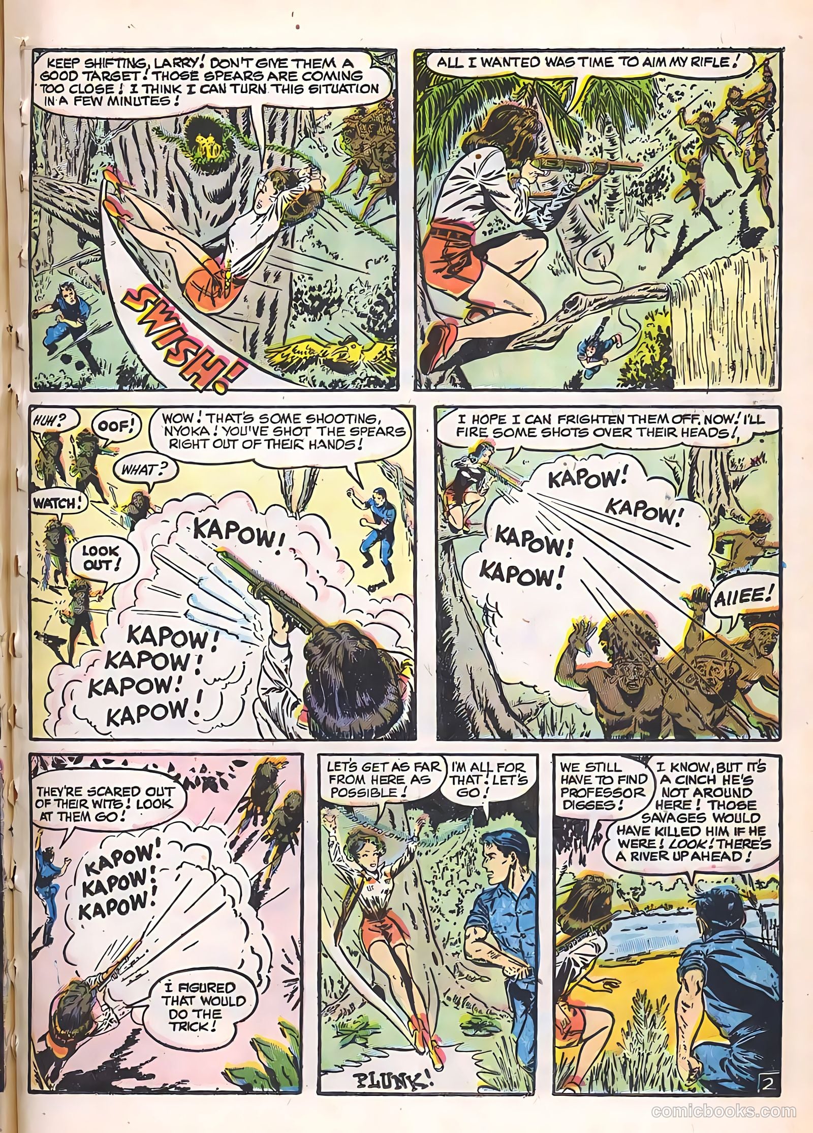 Nyoka the Jungle Girl #15 — page 17 of 36