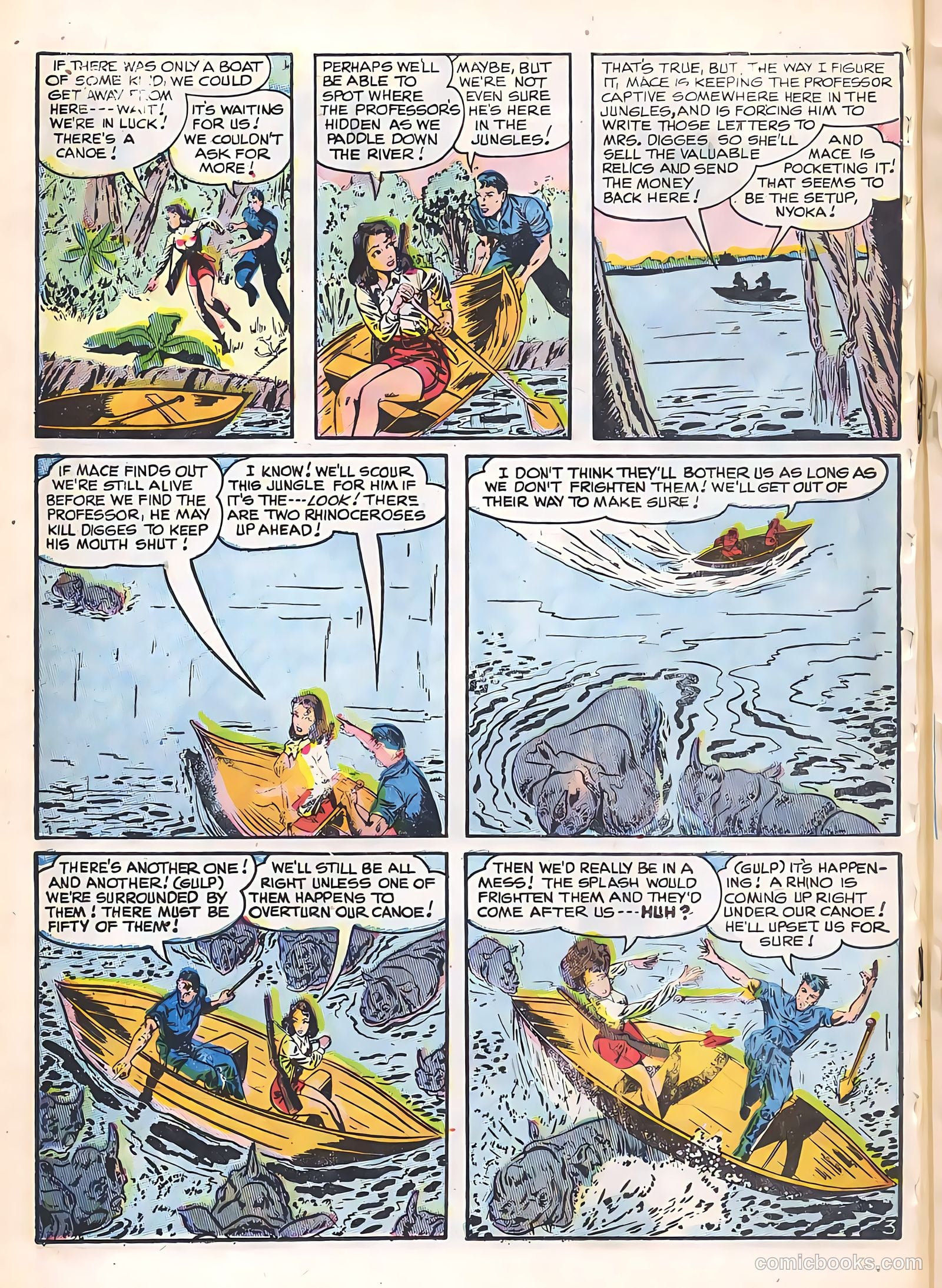 Nyoka the Jungle Girl #15 — page 18 of 36