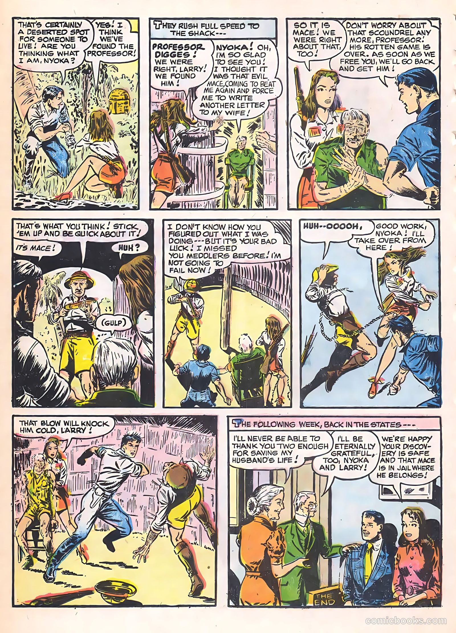 Nyoka the Jungle Girl #15 — page 20 of 36