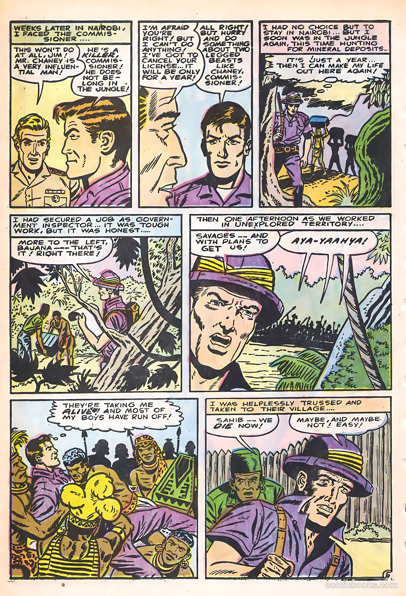 Nyoka the Jungle Girl #15 — page 32 of 36