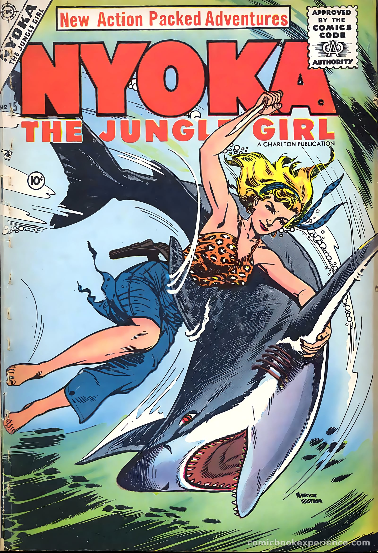 Nyoka the Jungle Girl #15 — page 1 of 36