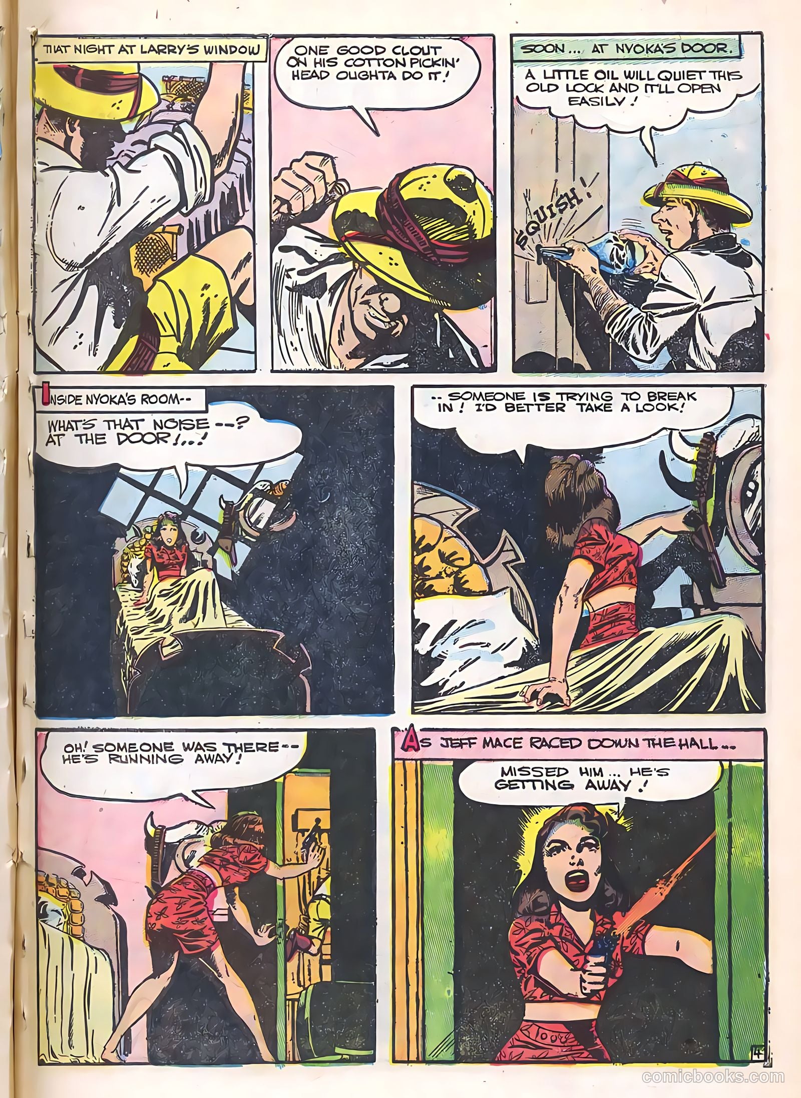 Nyoka the Jungle Girl #15 — page 7 of 36
